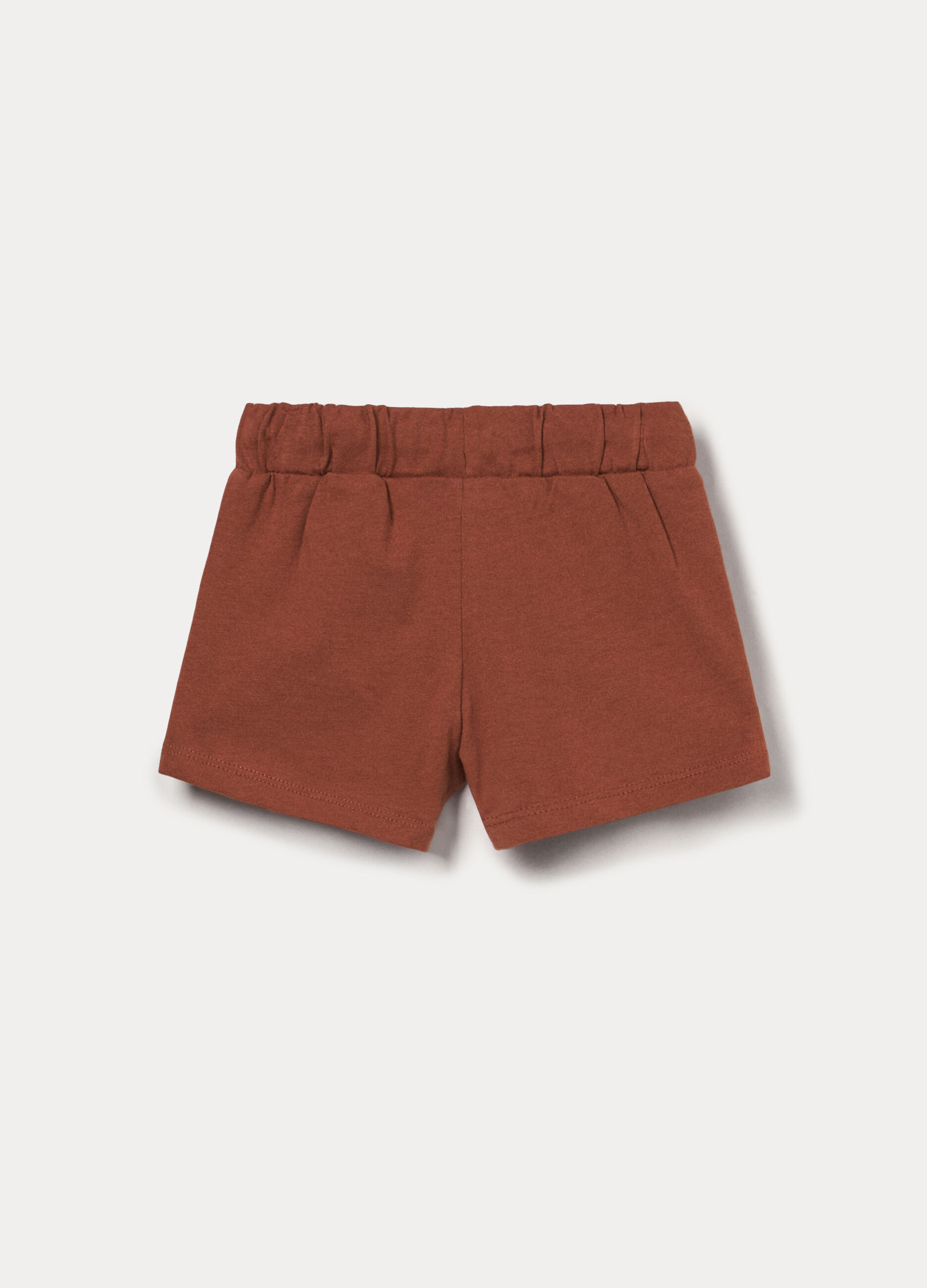 Shorts in jersey di puro cotone bimba_1