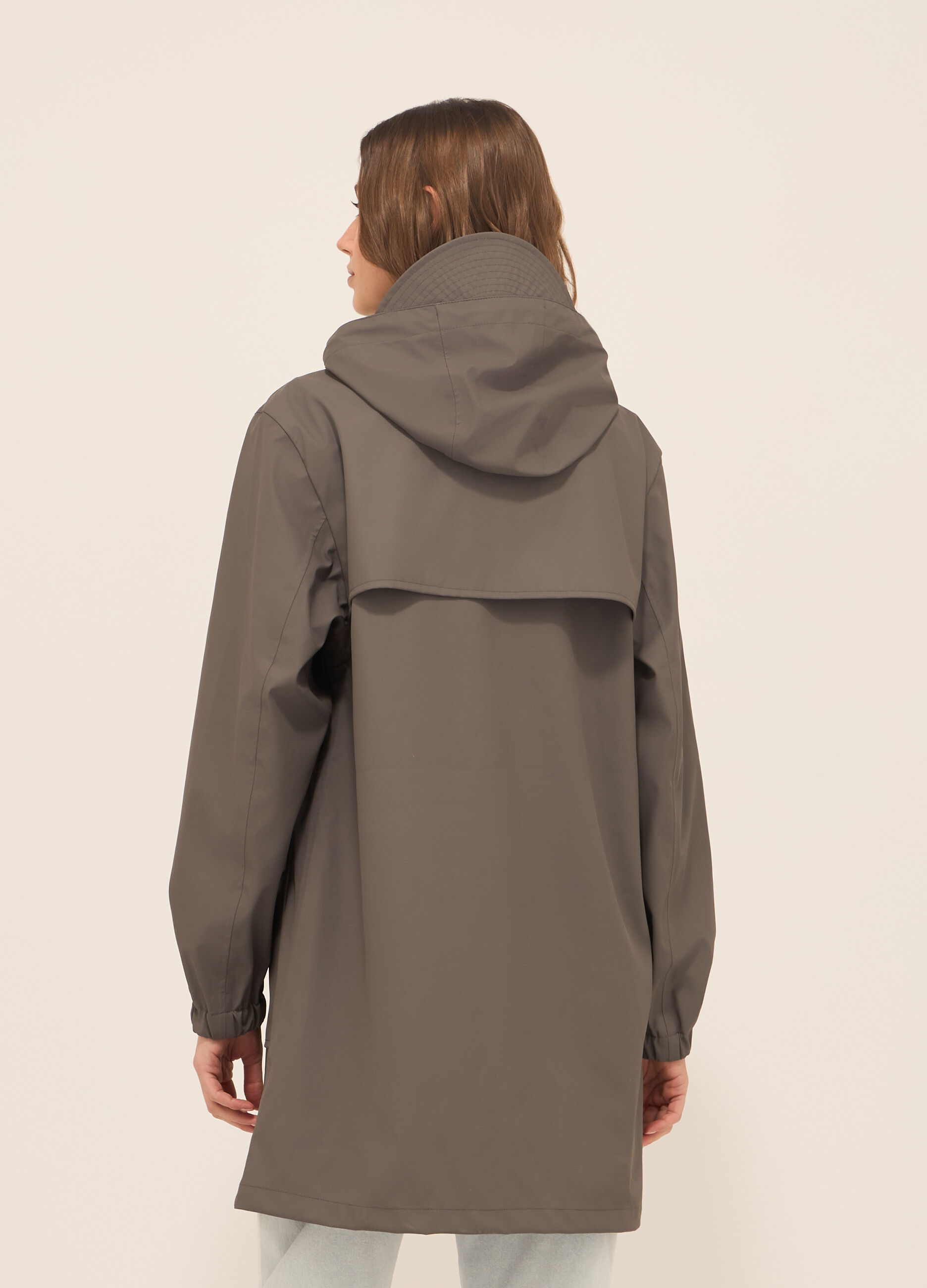 Parka antipioggia con cappuccio donna_1