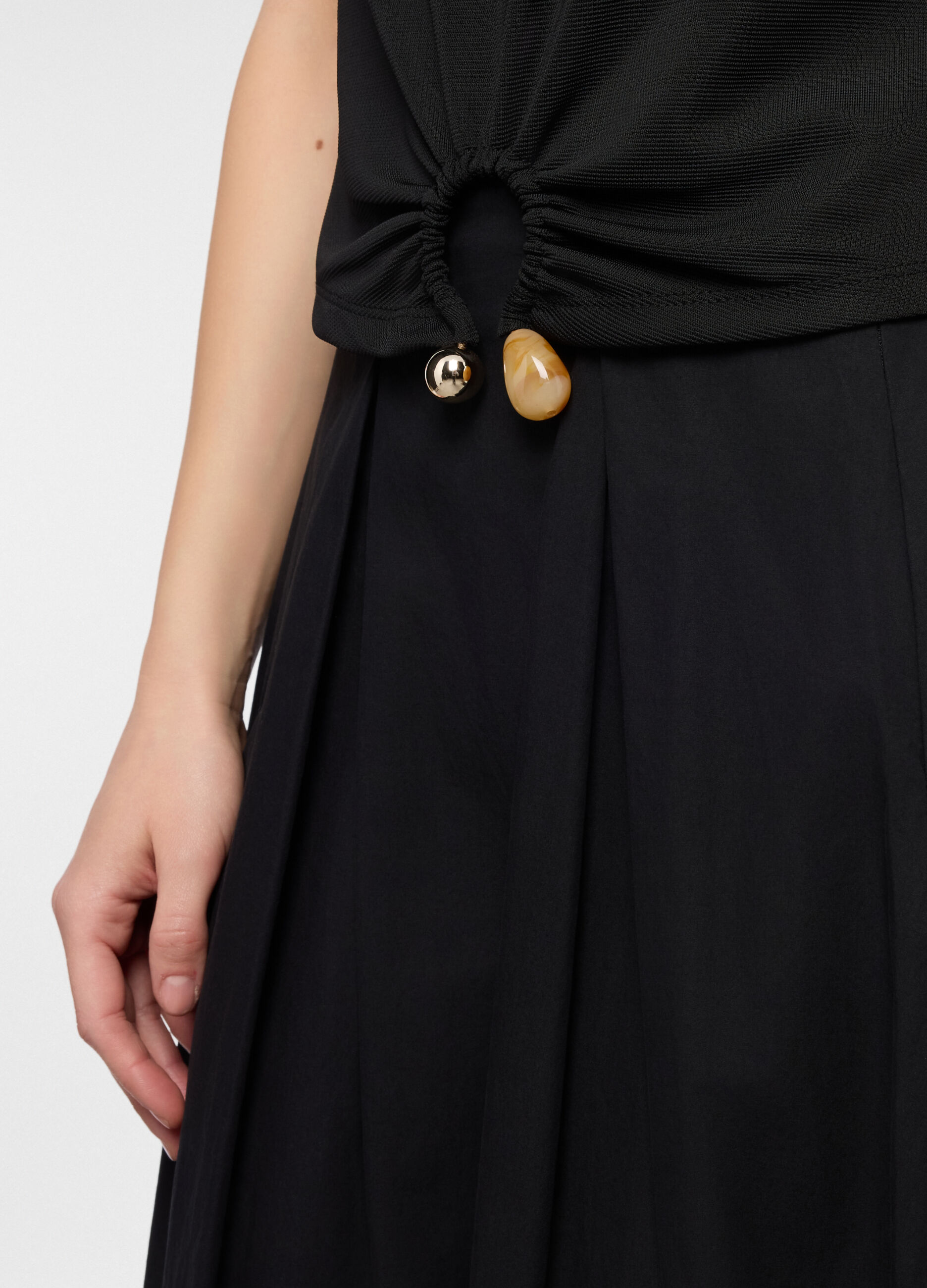 T-shirt girocollo stretch donna_2