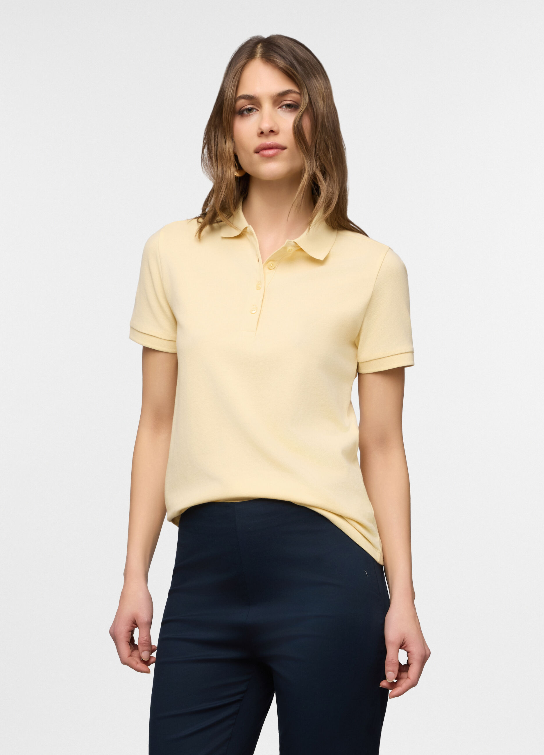 Polo piquet stretch donna_0