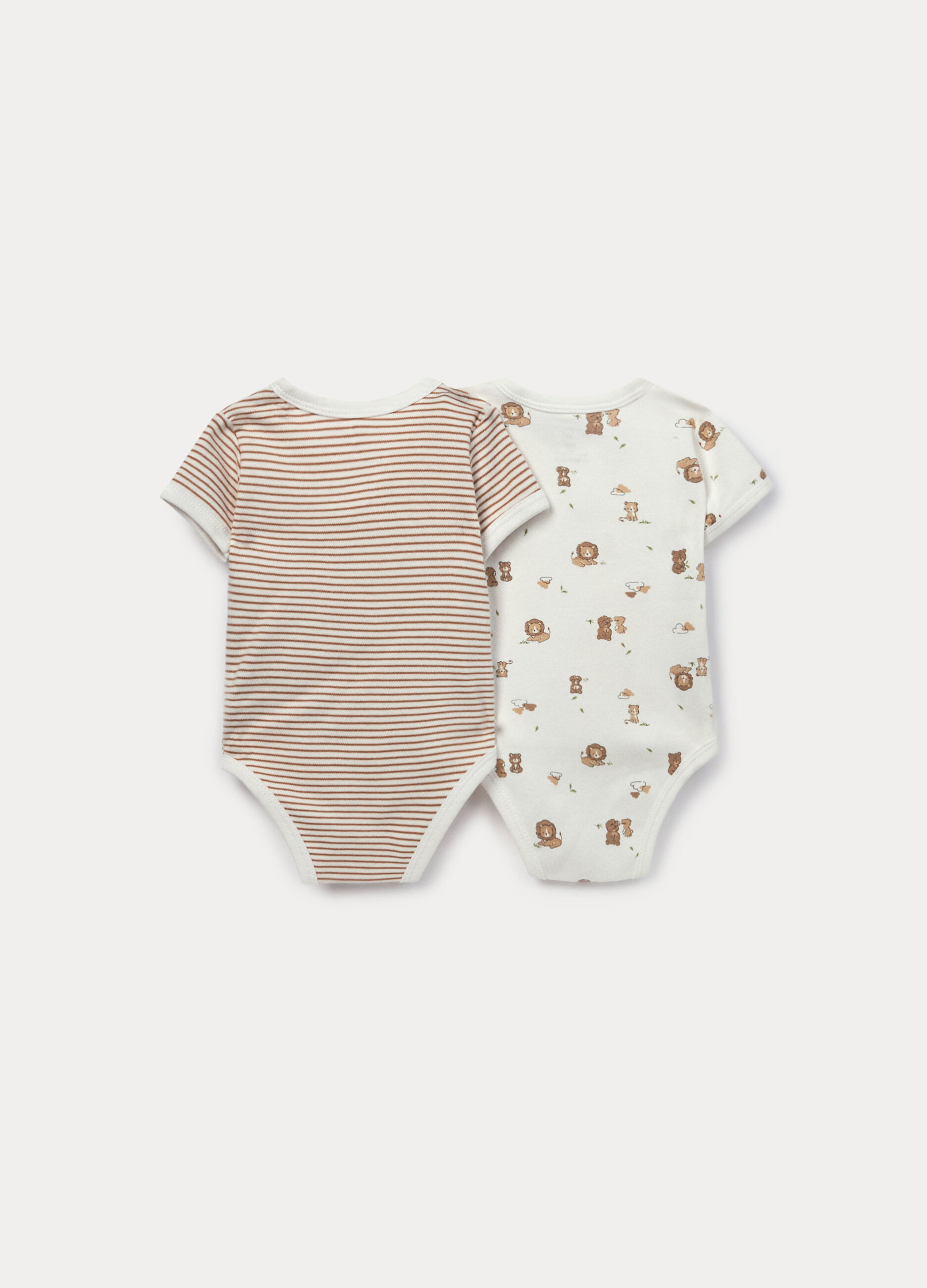 Pack 2 body in interlock di puro cotone neonato_1