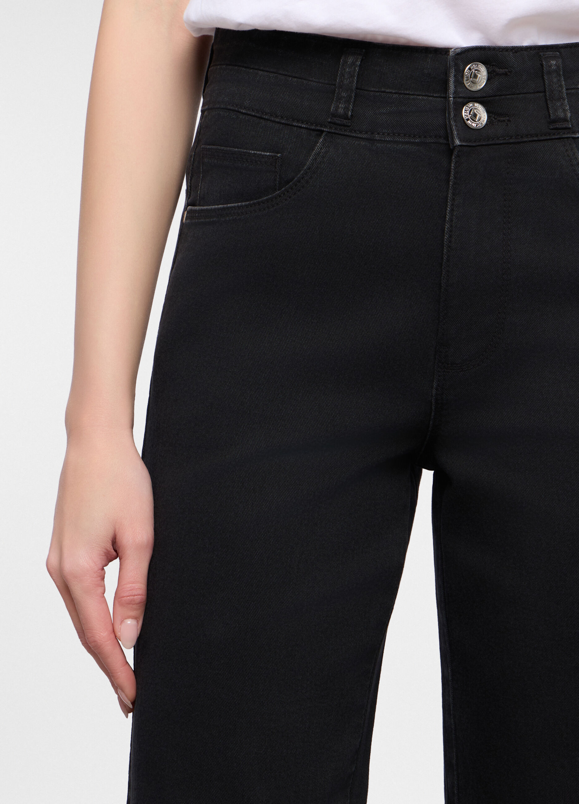 5 Tasche fit Culotte in cotone stretch donna_3