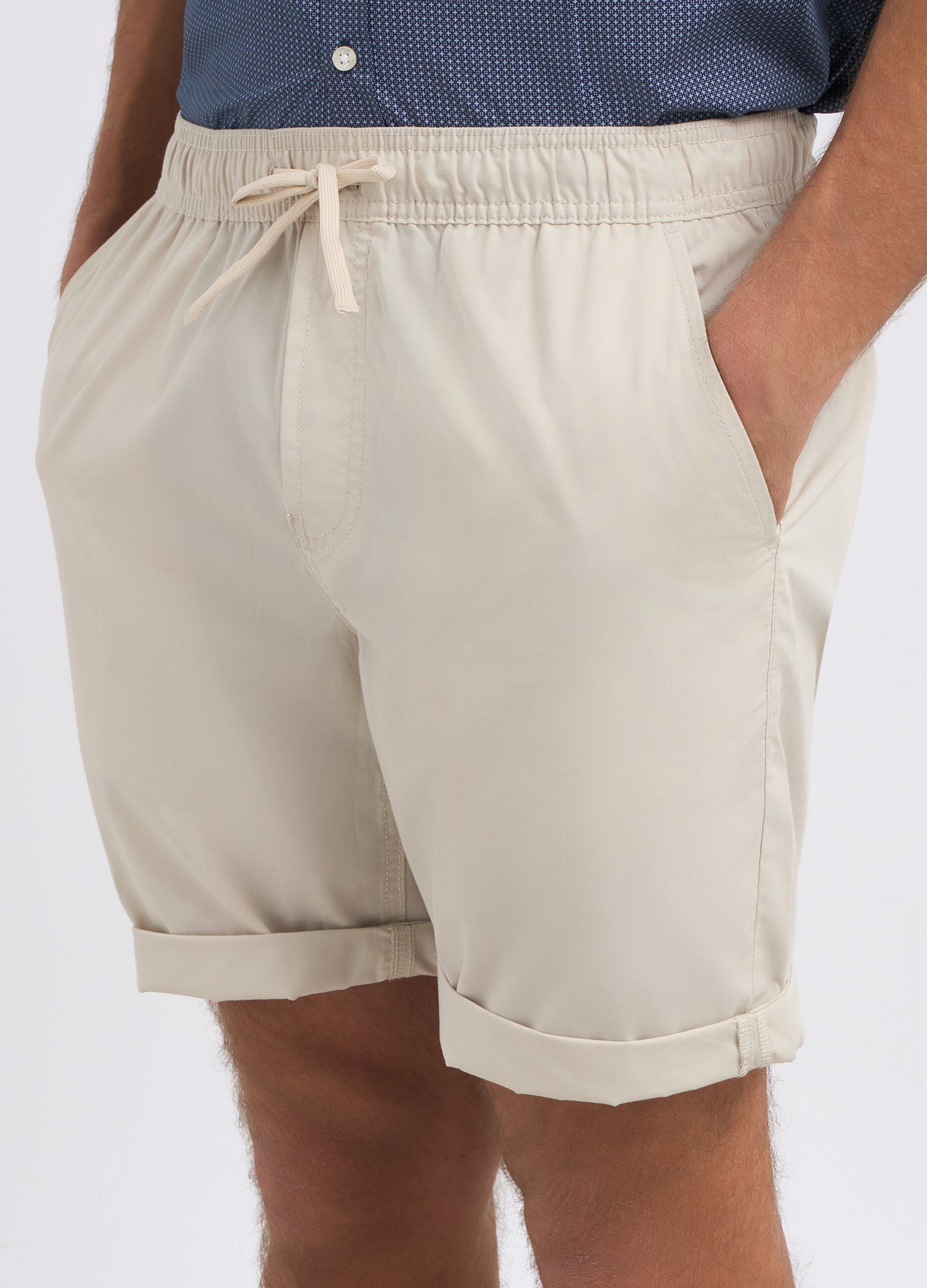 Bermuda in misto cotone uomo_1