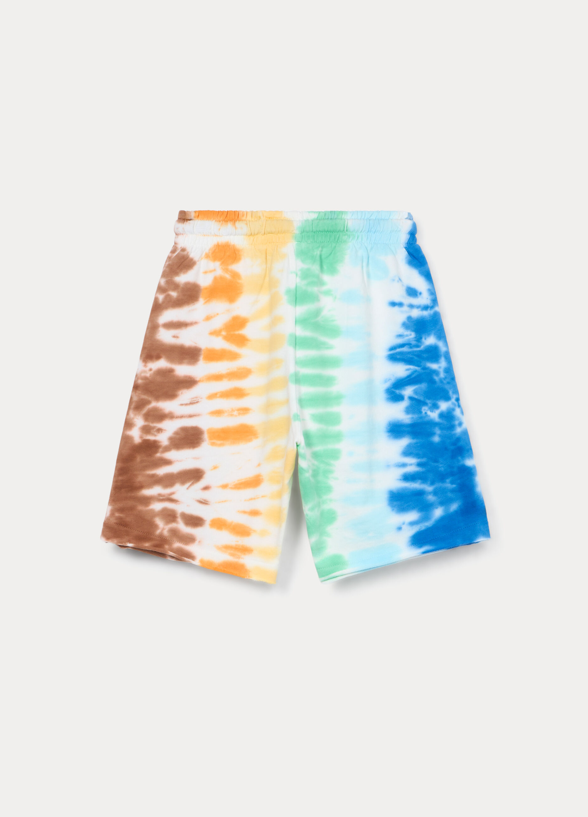 Shorts in french terry di puro cotone bambino_1