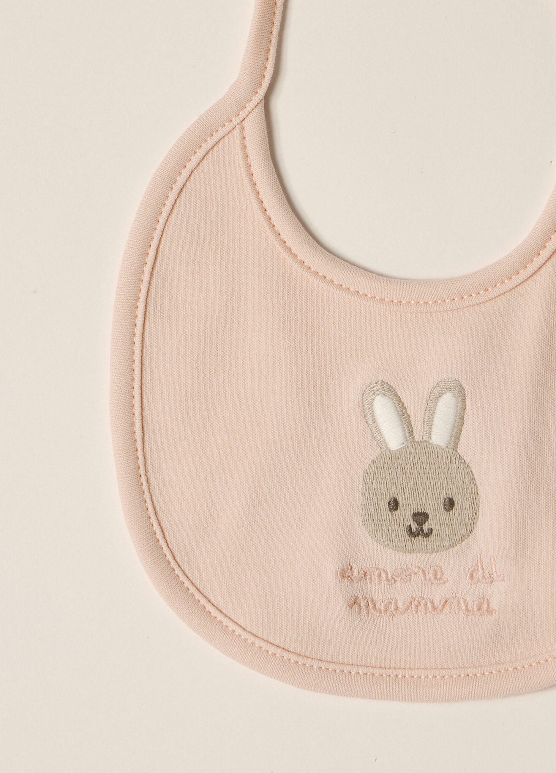 Bavaglini in interlock di puro cotone IANA neonata_2