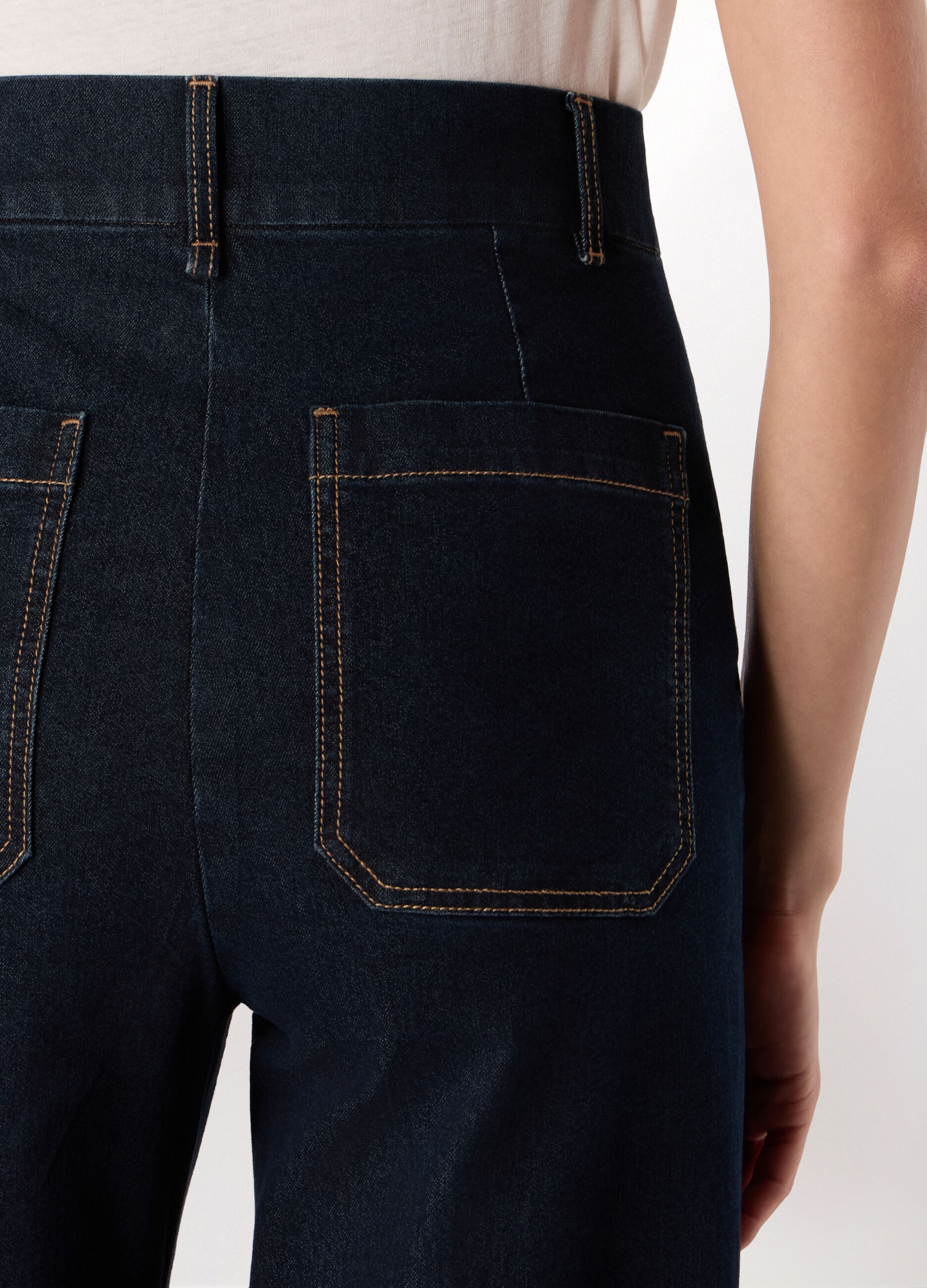 Jeans wide leg cropped donna_2