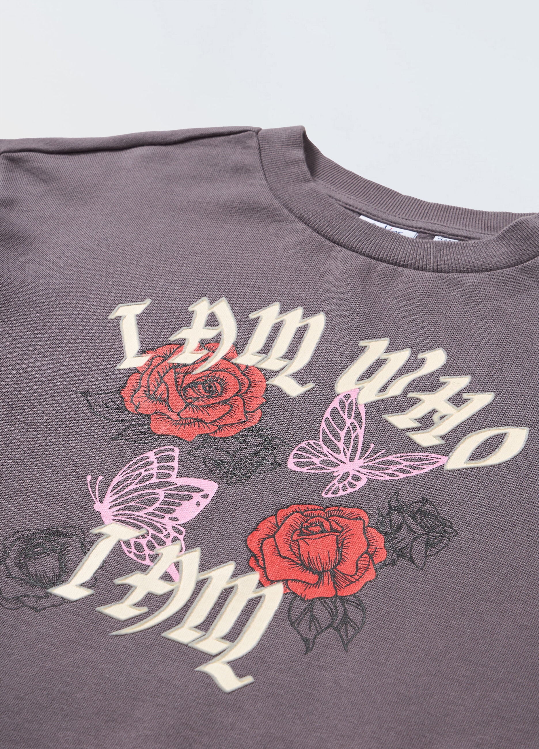 Felpa in puro cotone ragazza_1