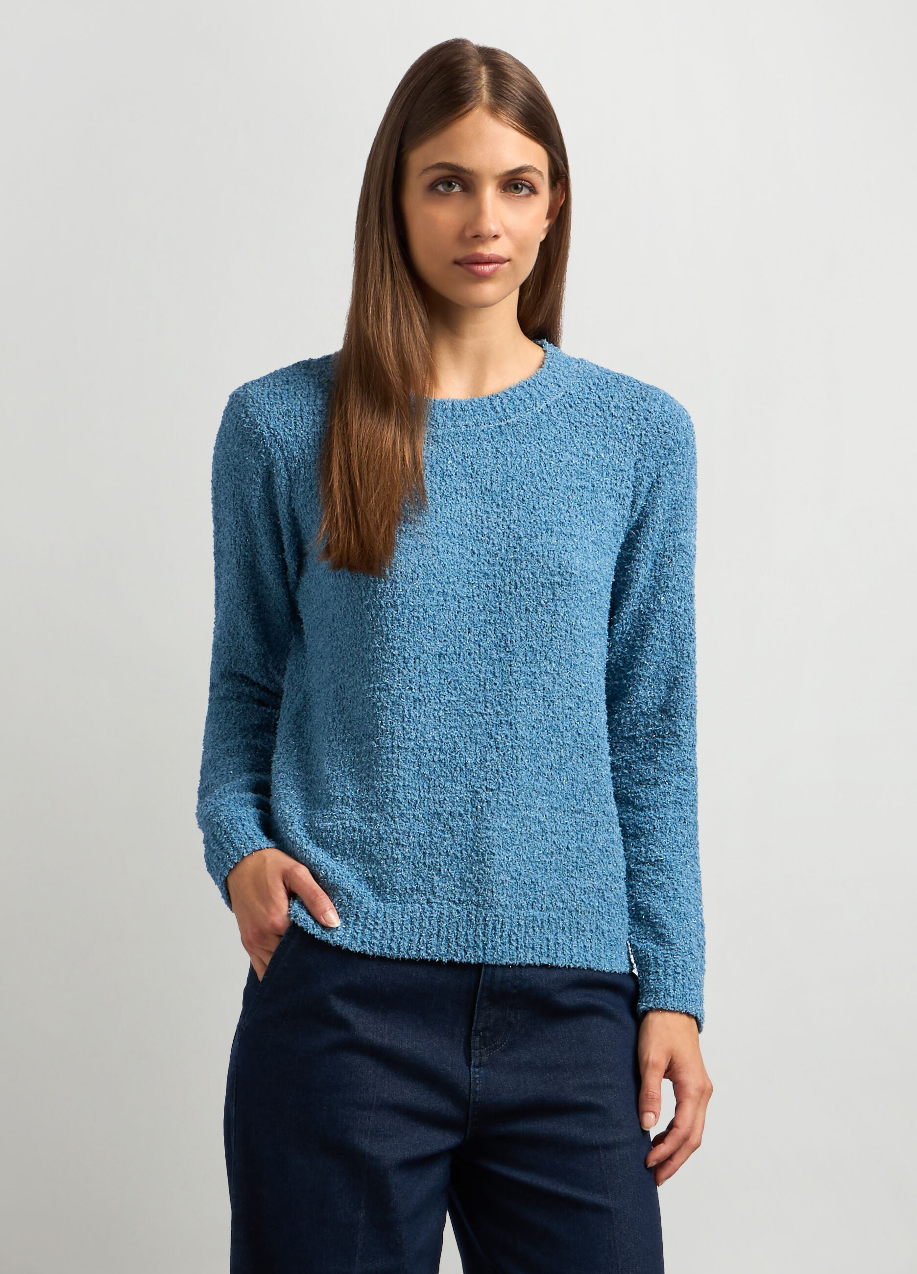 Pullover bouclé donna_0