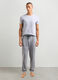 Pantaloni pigiama lunghi in misto cotone uomo_0