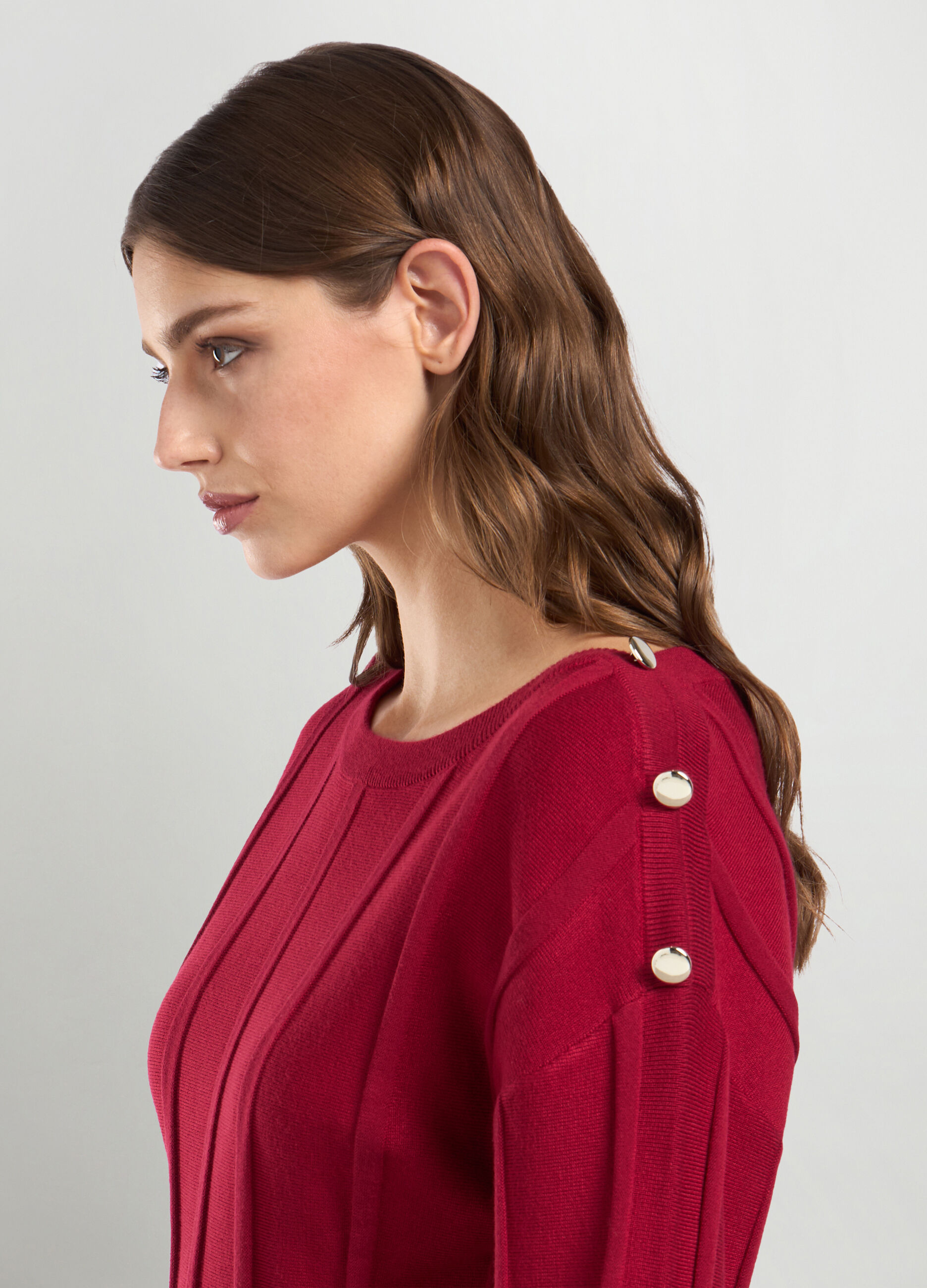 Pullover misto viscosa donna_2