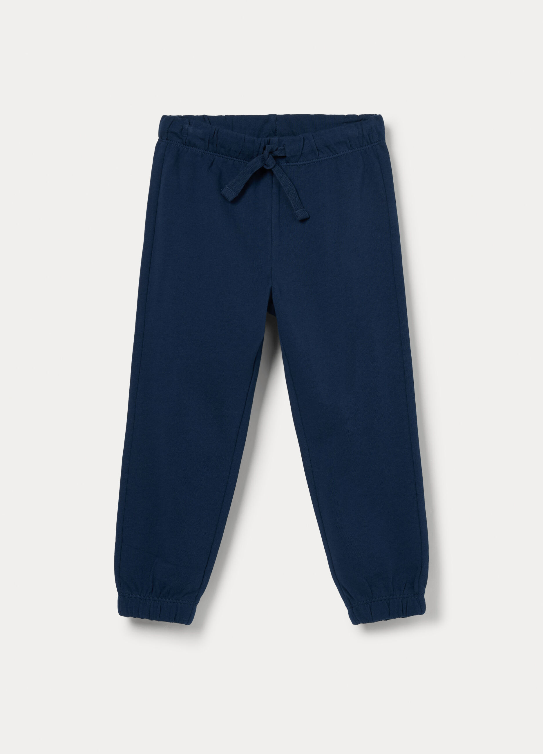 Jogger in french terry di puro cotone bambino_0