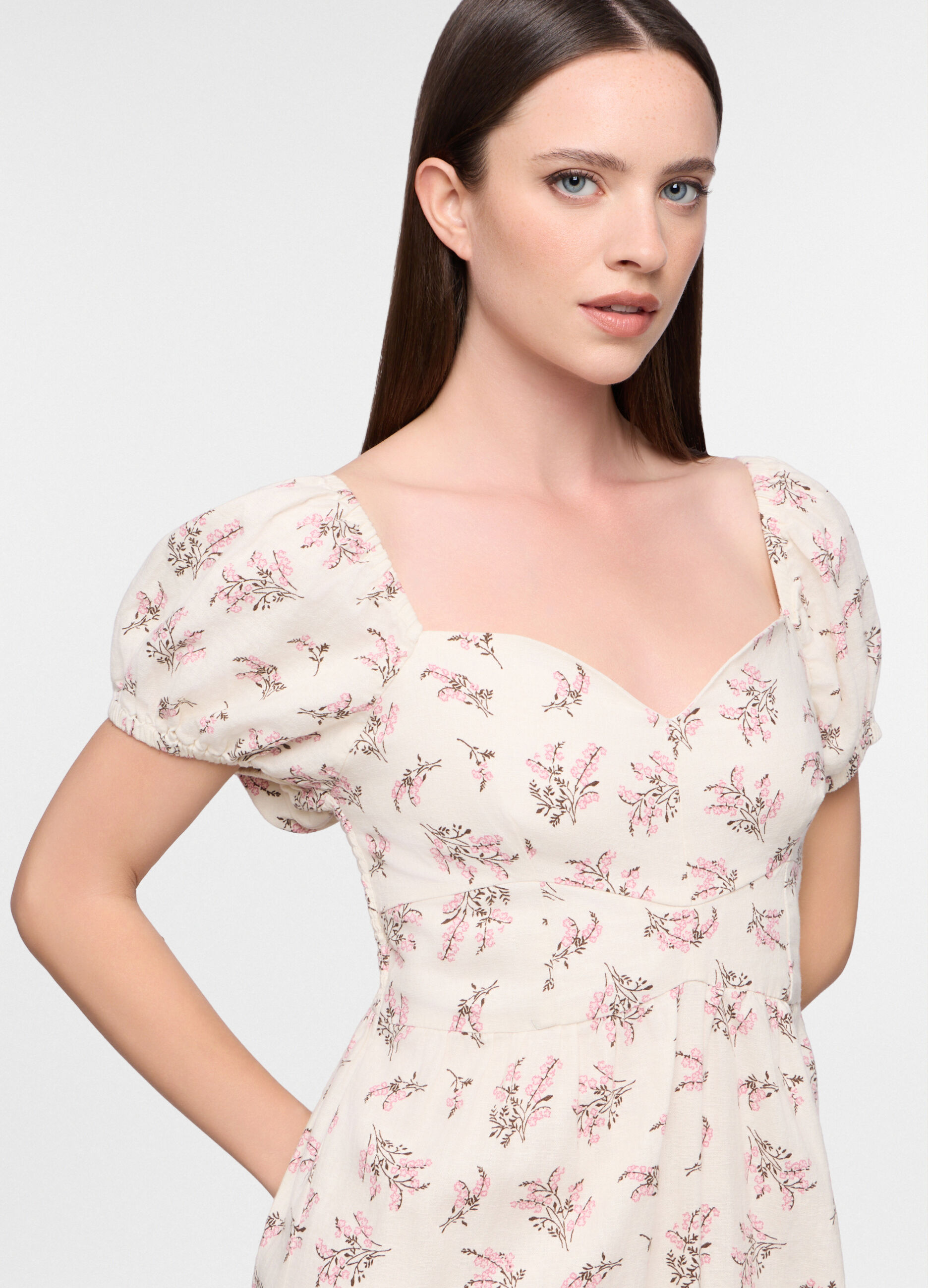 Abito misto lino donna_2