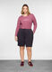 Bermuda regular fit in french terry stretch donna curvy_0
