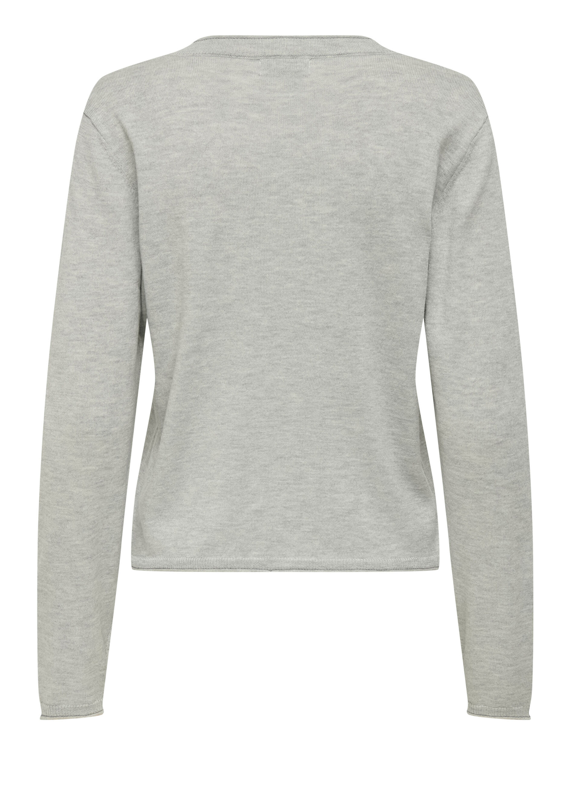 Tricot con scollo a V donna_1