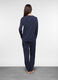 Set pigiama lungo in jersey di puro cotone donna_1