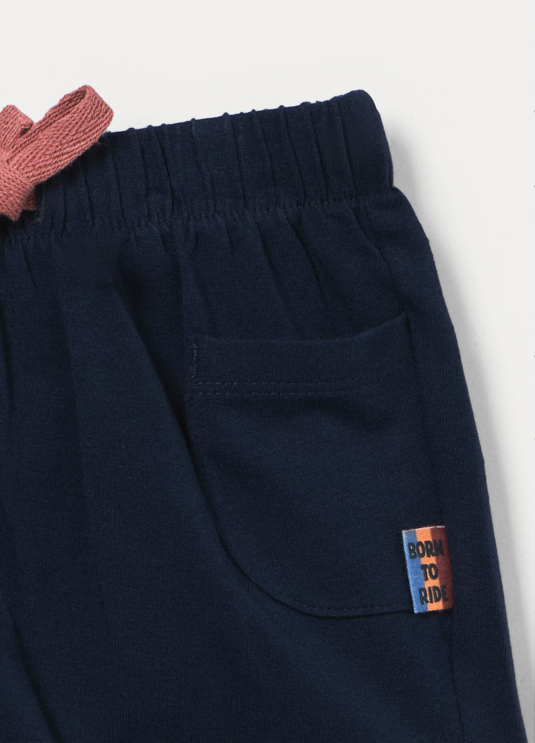 Jogging set in jersey di cotone stretch neonato_3