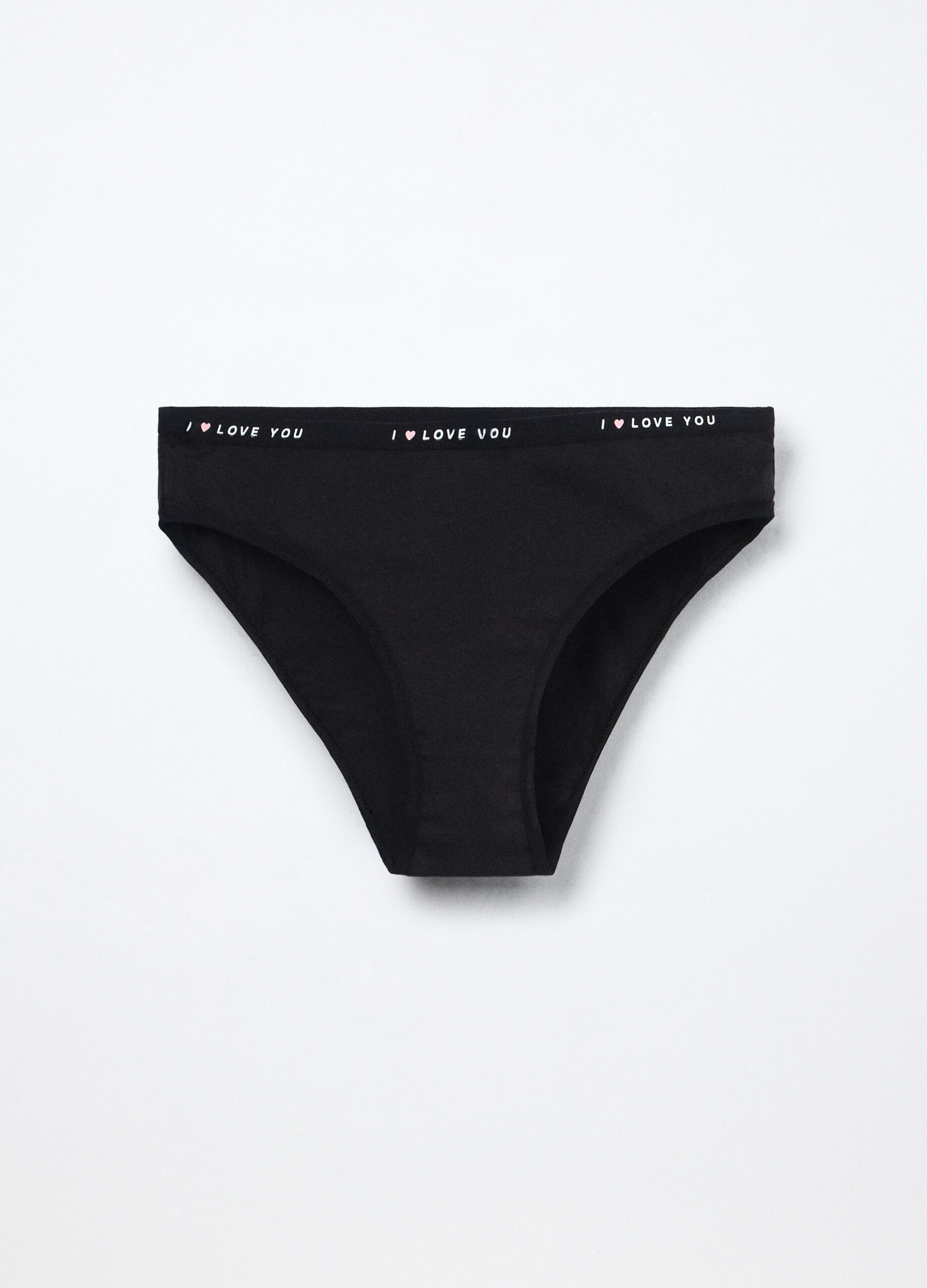 Slip in jersey di cotone stretch ragazza_0