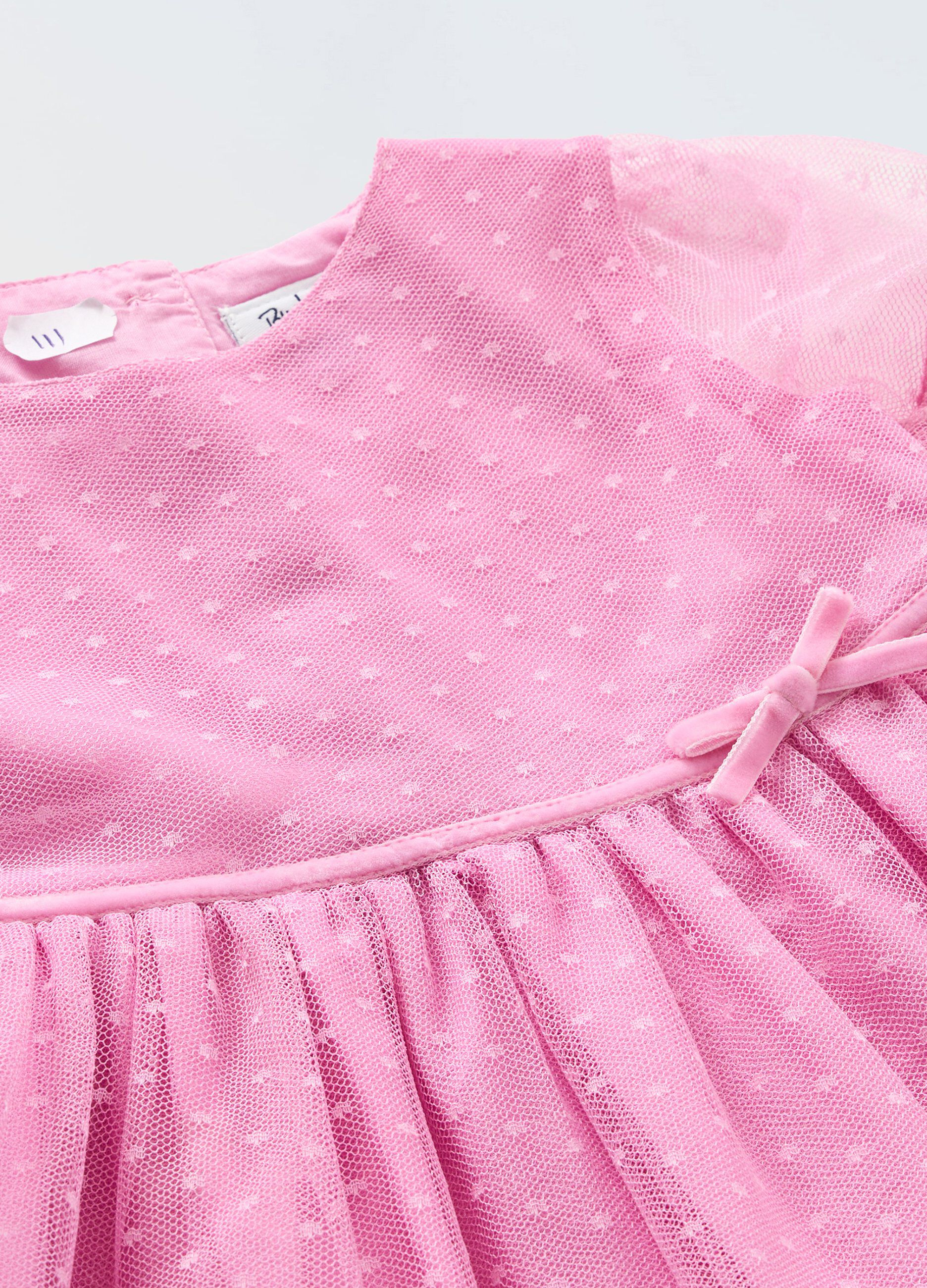 Vestito in tulle neonata