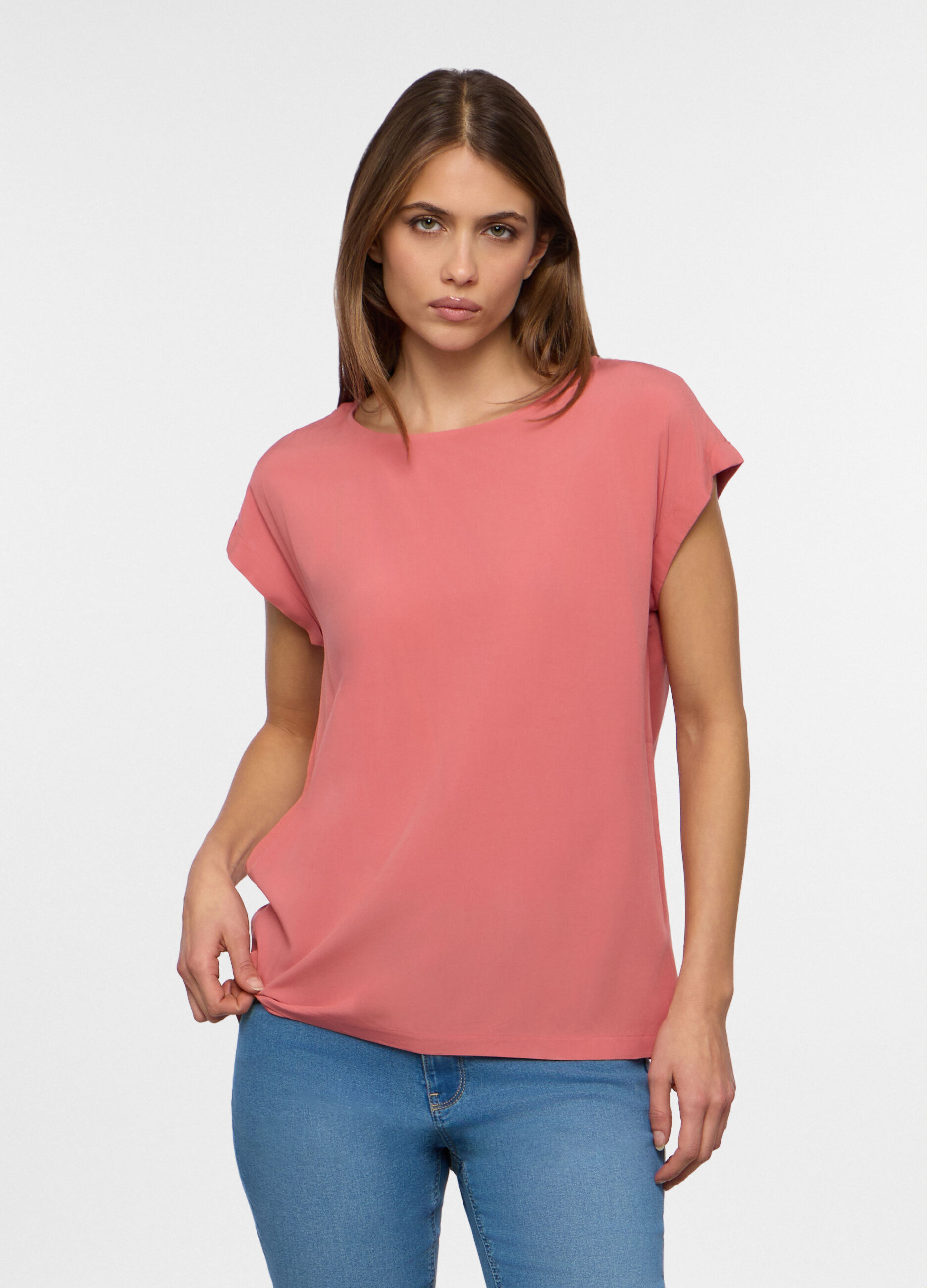 Top in pura viscosa donna _0