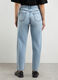 Pantaloni in denim di puro cotone mom fit donna_1