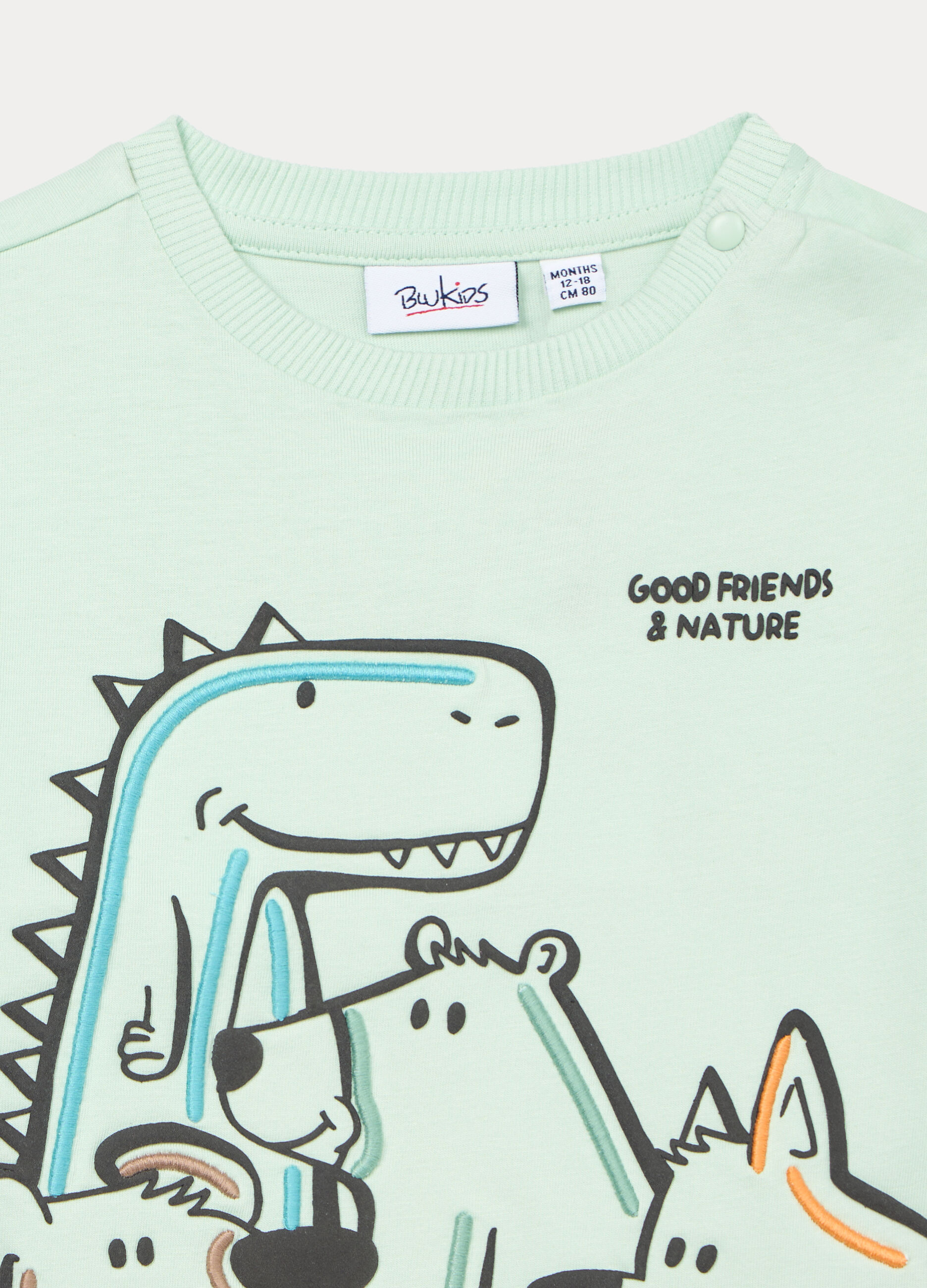 T-shirt in jersey di puro cotone bimbo_2