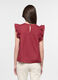 Blusa girocollo Fit Regular in puro cotone donna_1