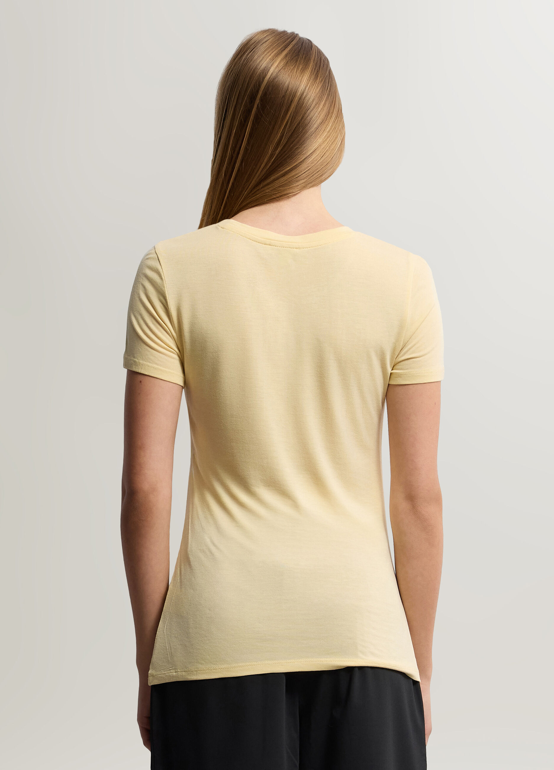 T-shirt girocollo donna_1
