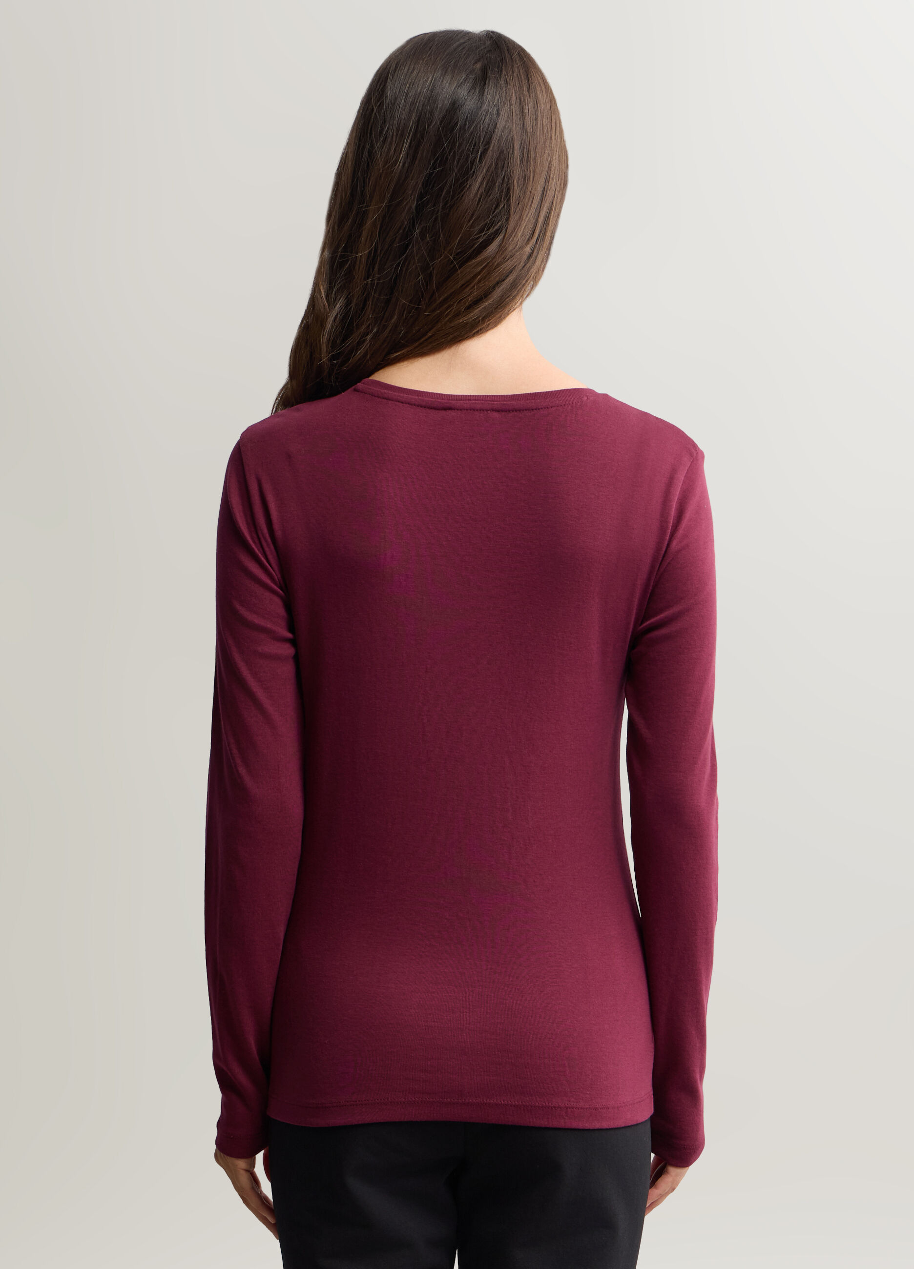 T-shirt girocollo donna_1