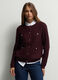 Cardigan girocollo operato donna_0