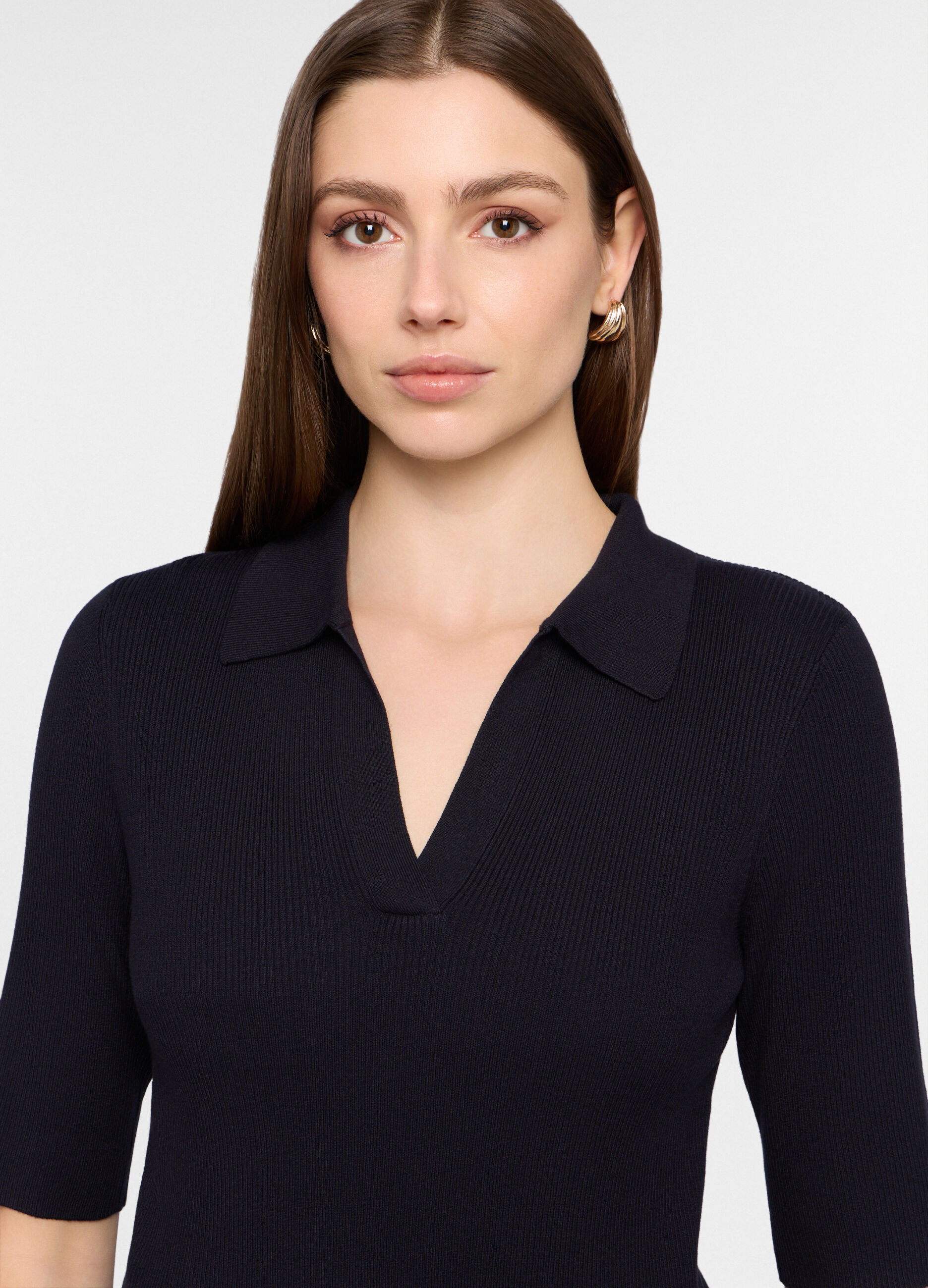 Polo in costina donna_2