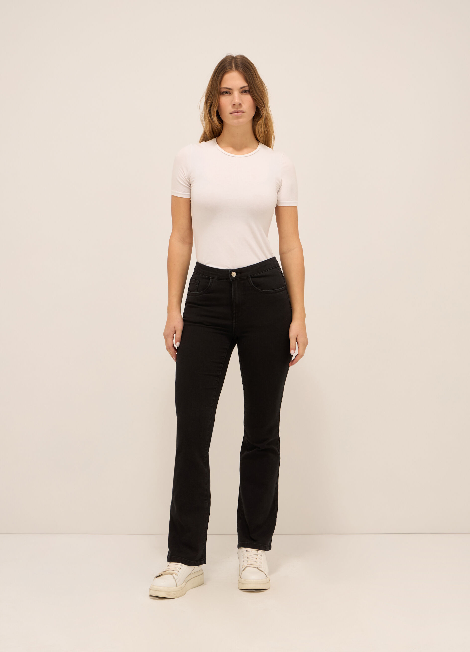 Treggings stretch denim donna_0