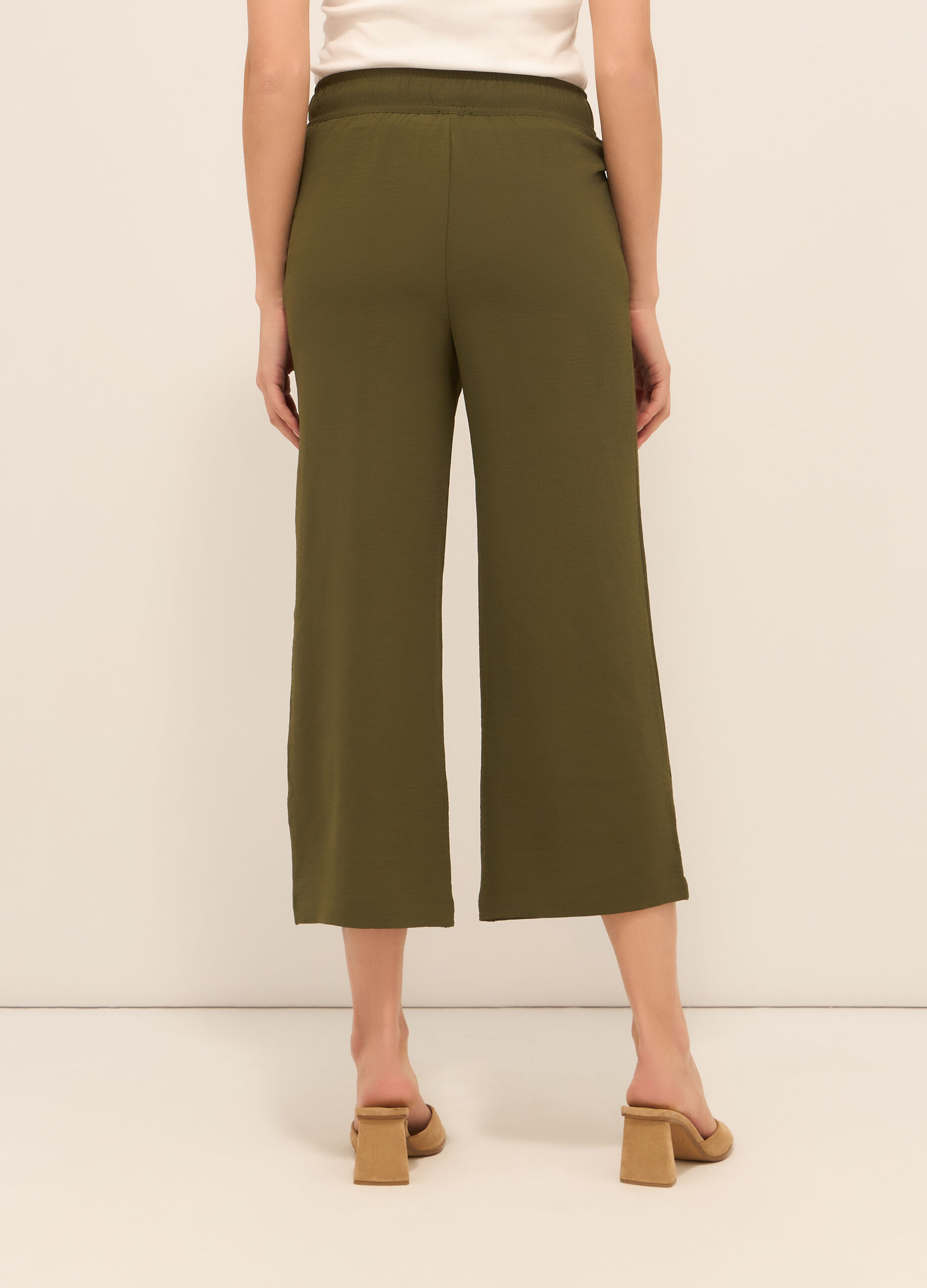 Pantaloni cropped donna