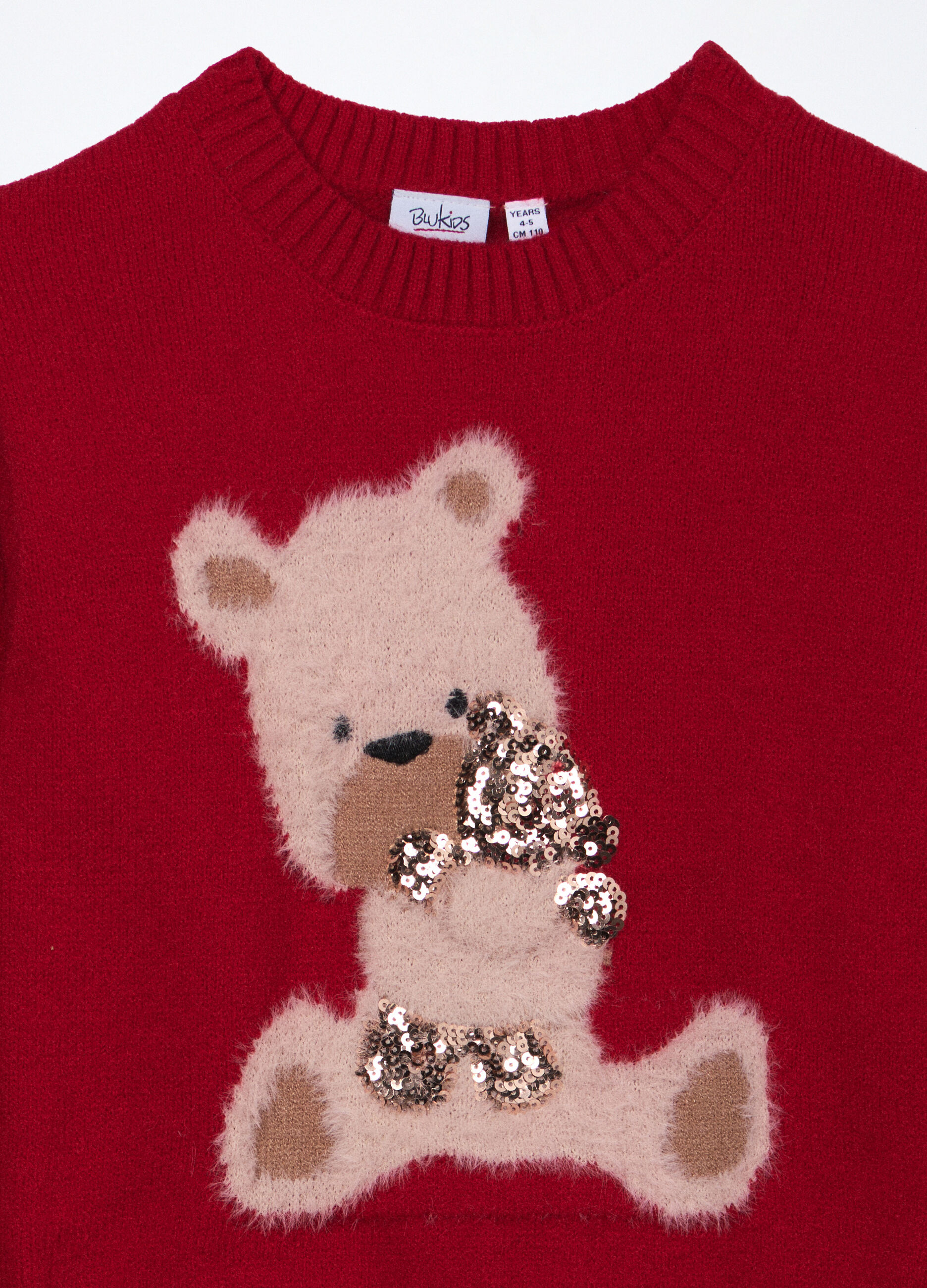 Tricot con paillettes bambina_2