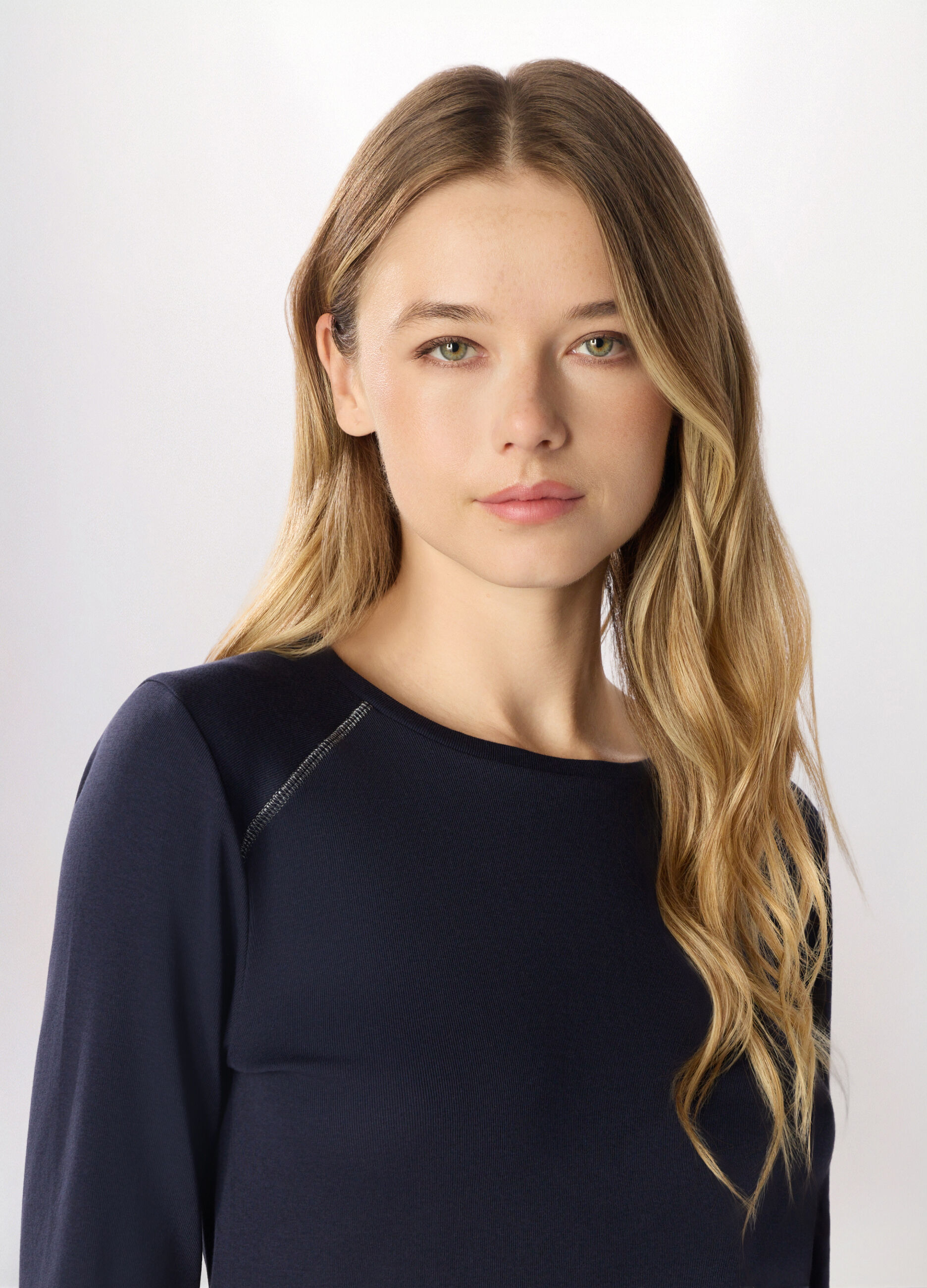 T-shirt in cotone stretch Holistic fitness donna_2