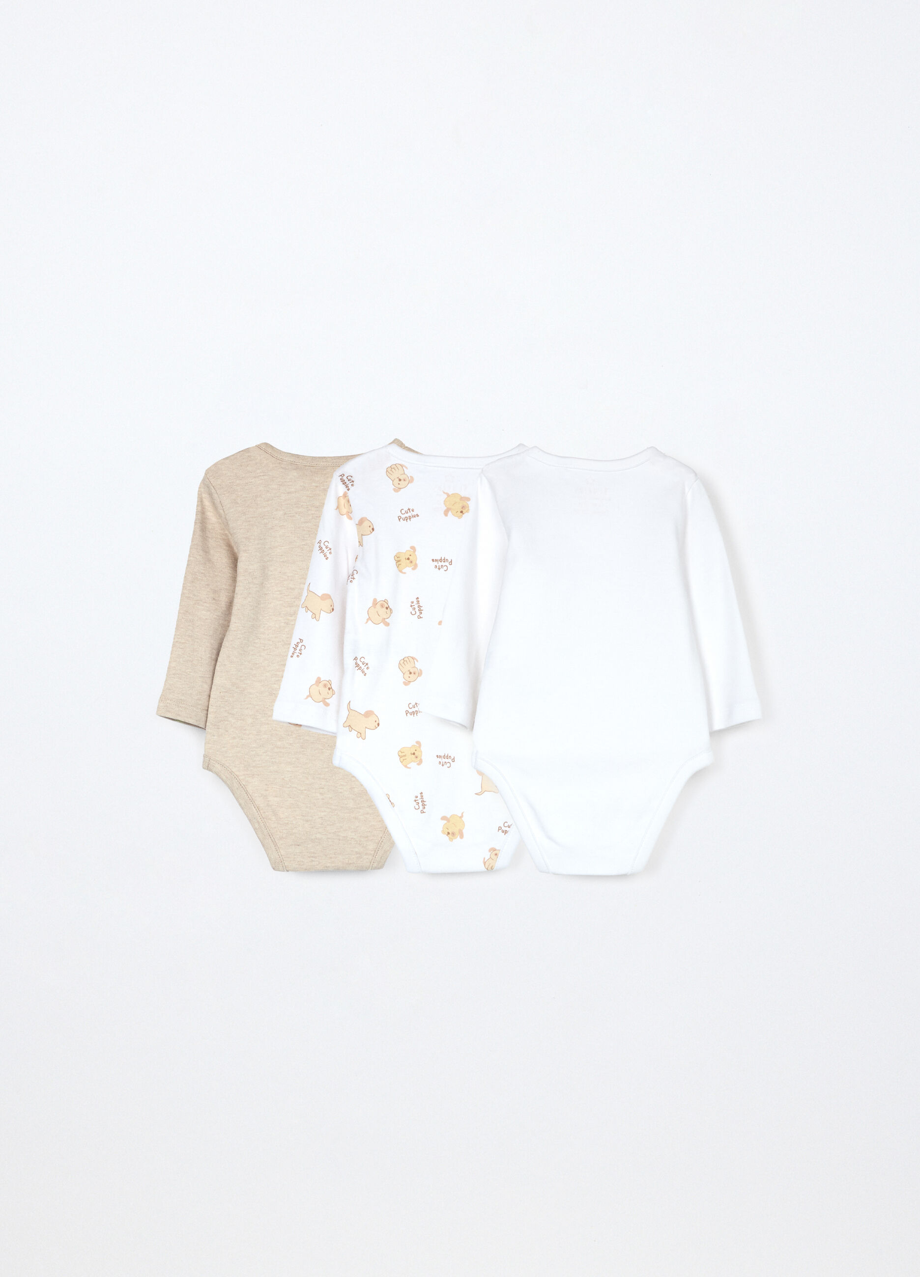 Pack 3 body in interlock di puro cotone neonato_1