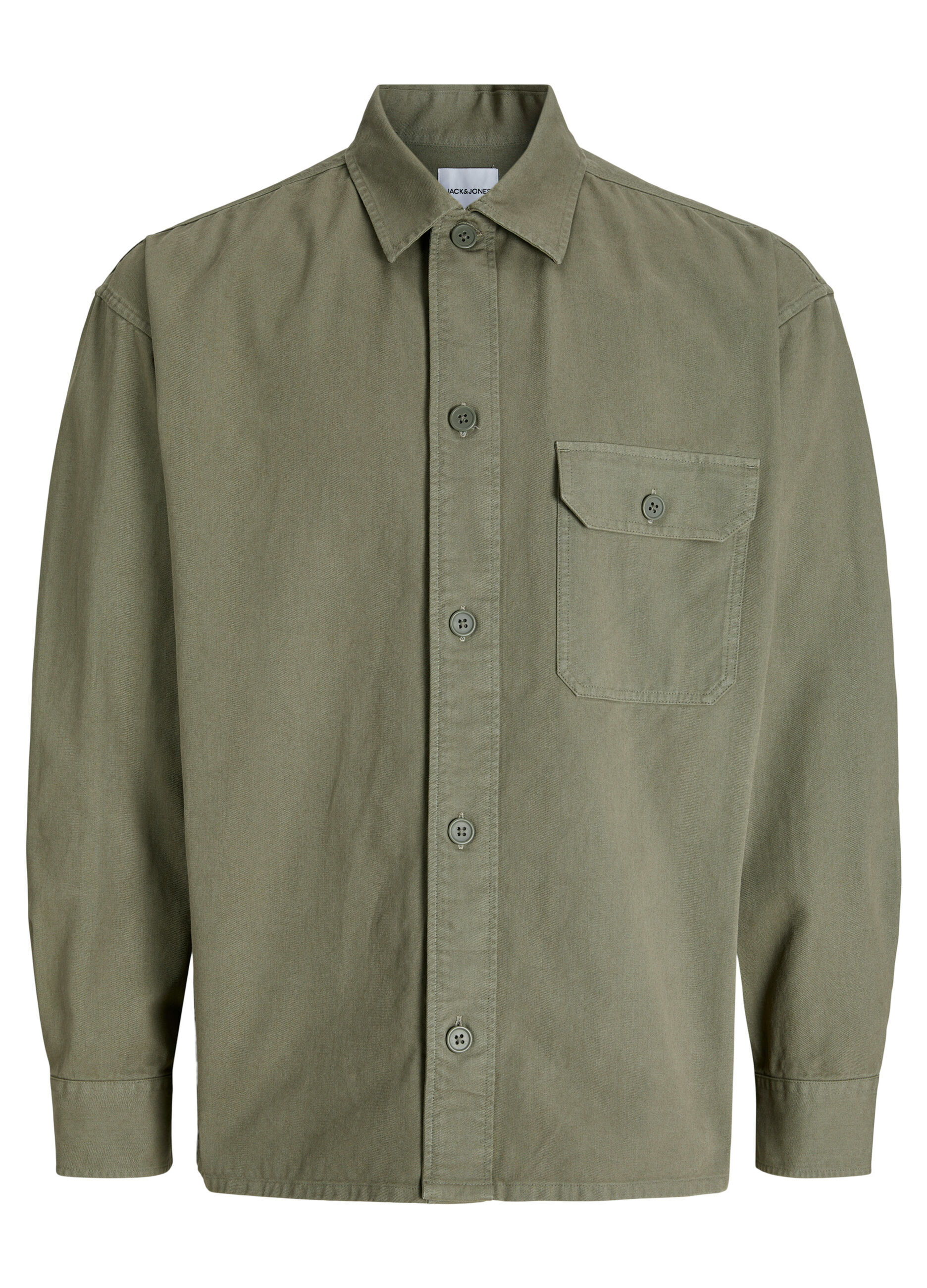 Camicia in tela di cotone uomo_6