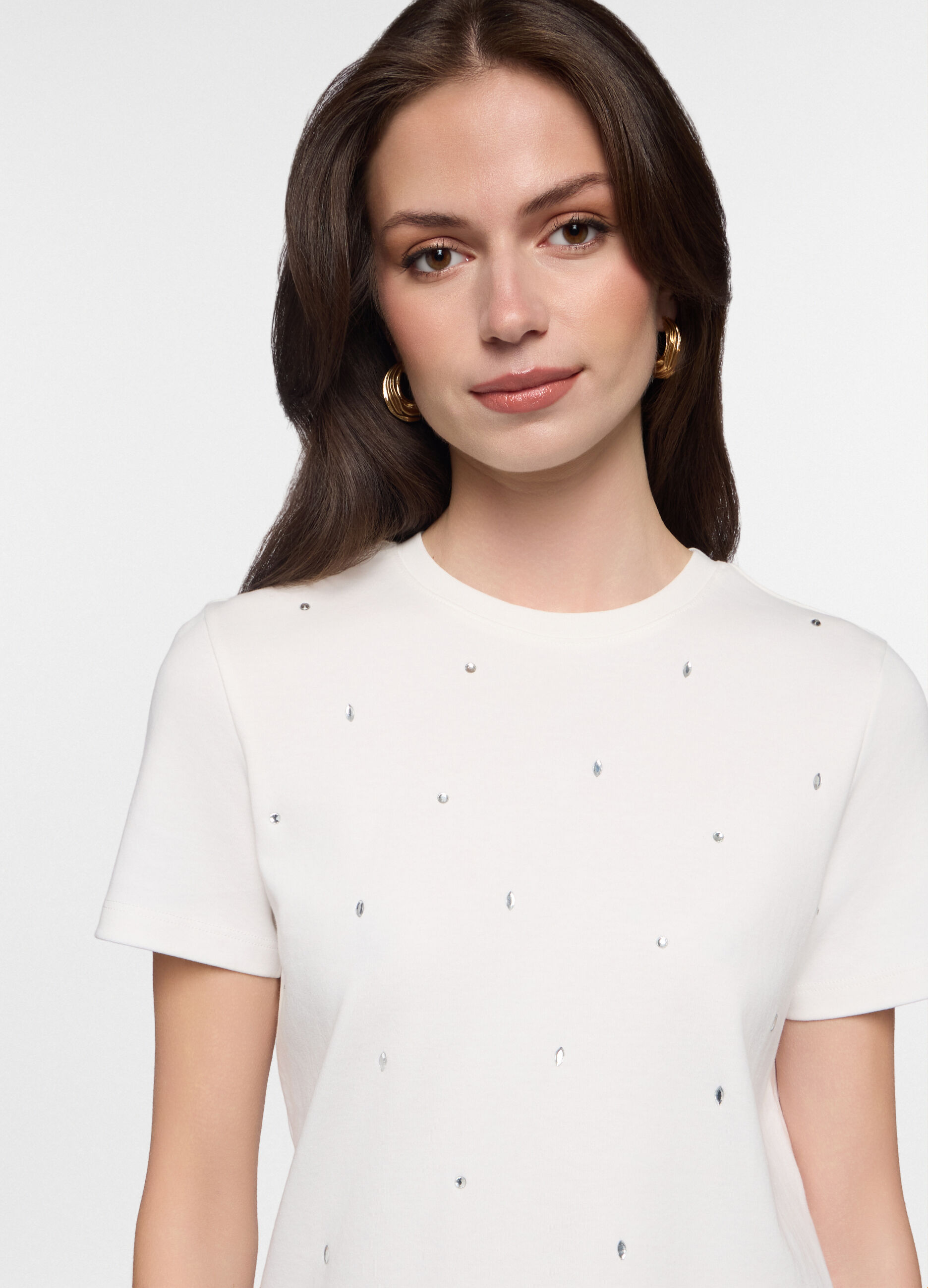 T-shirt girocollo donna_2