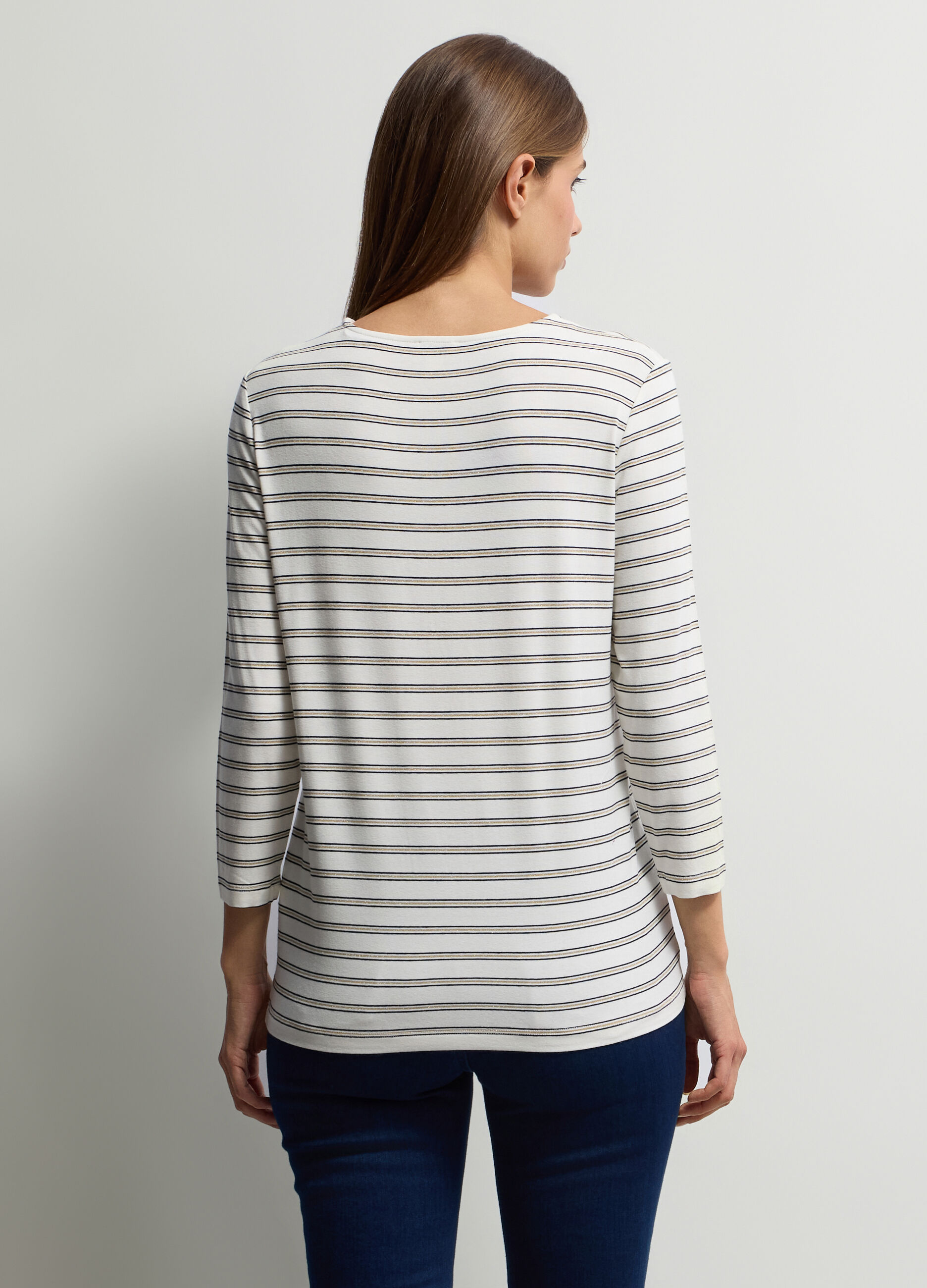 T-shirt girocollo donna_1