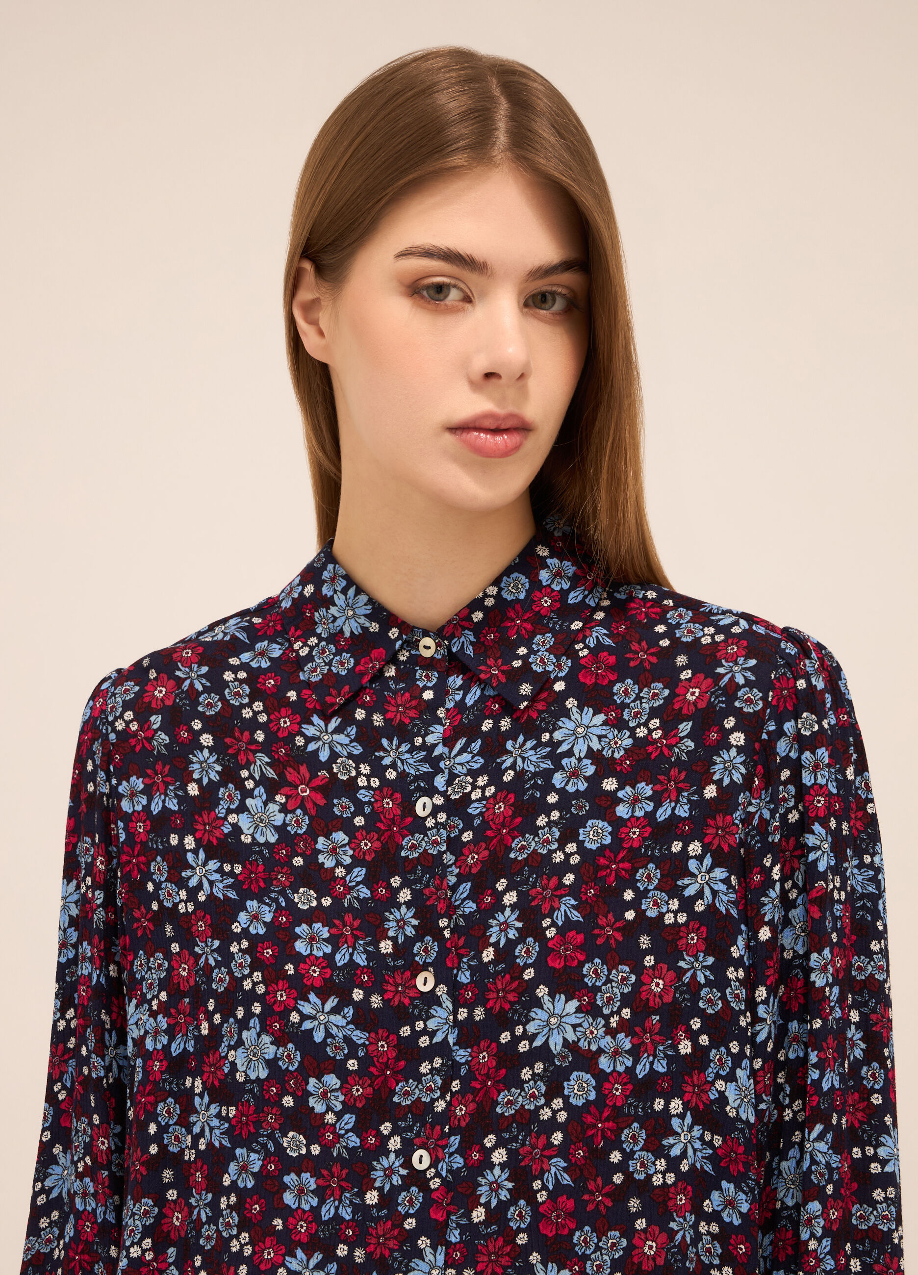 Camicia in pura viscosa donna