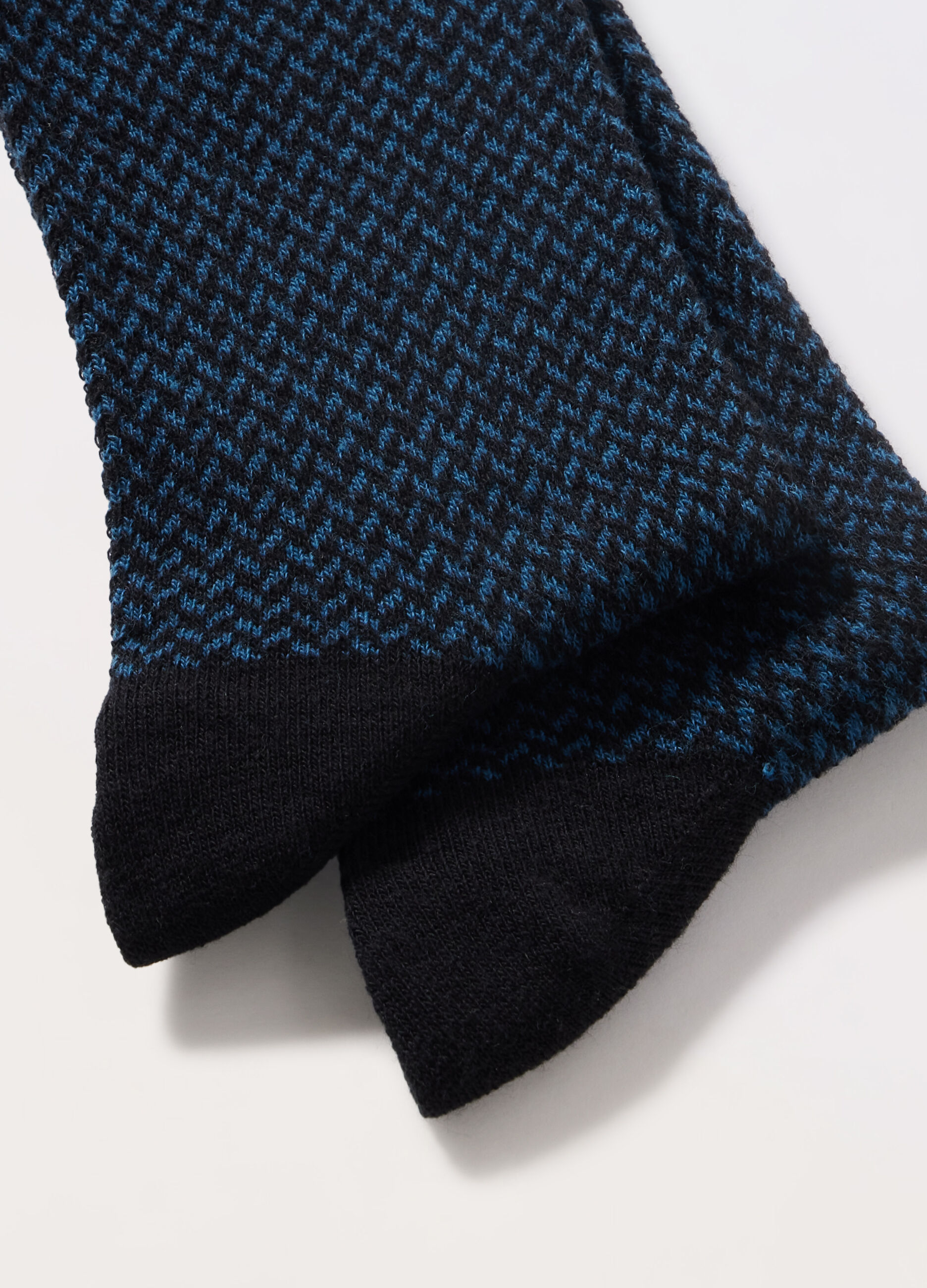 Calze lunghe in cotone stretch intarsio uomo_1