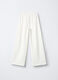 Jogger in misto modal stretch Wide Leg ragazza_1