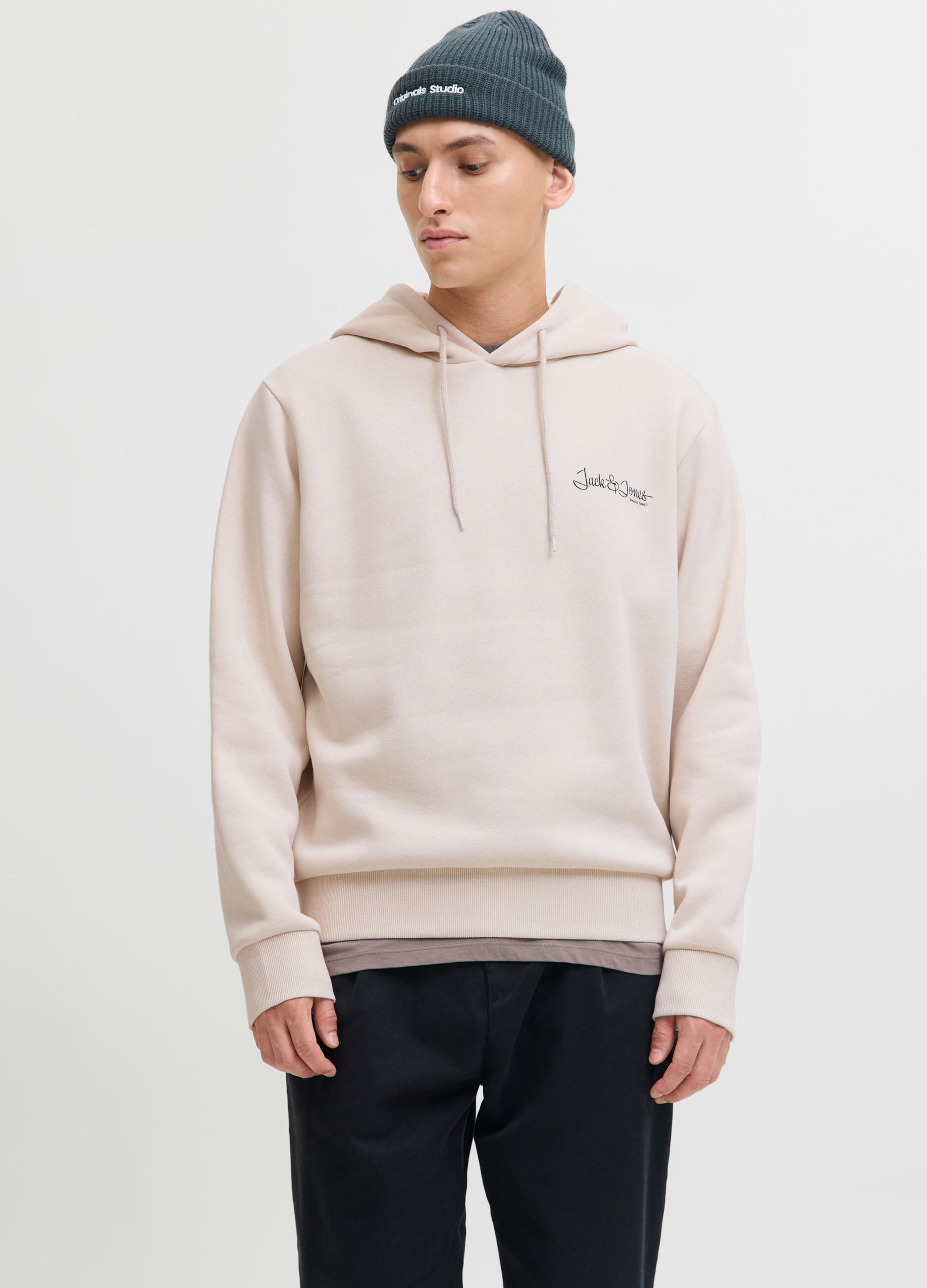 Felpa con cappuccio uomo_0