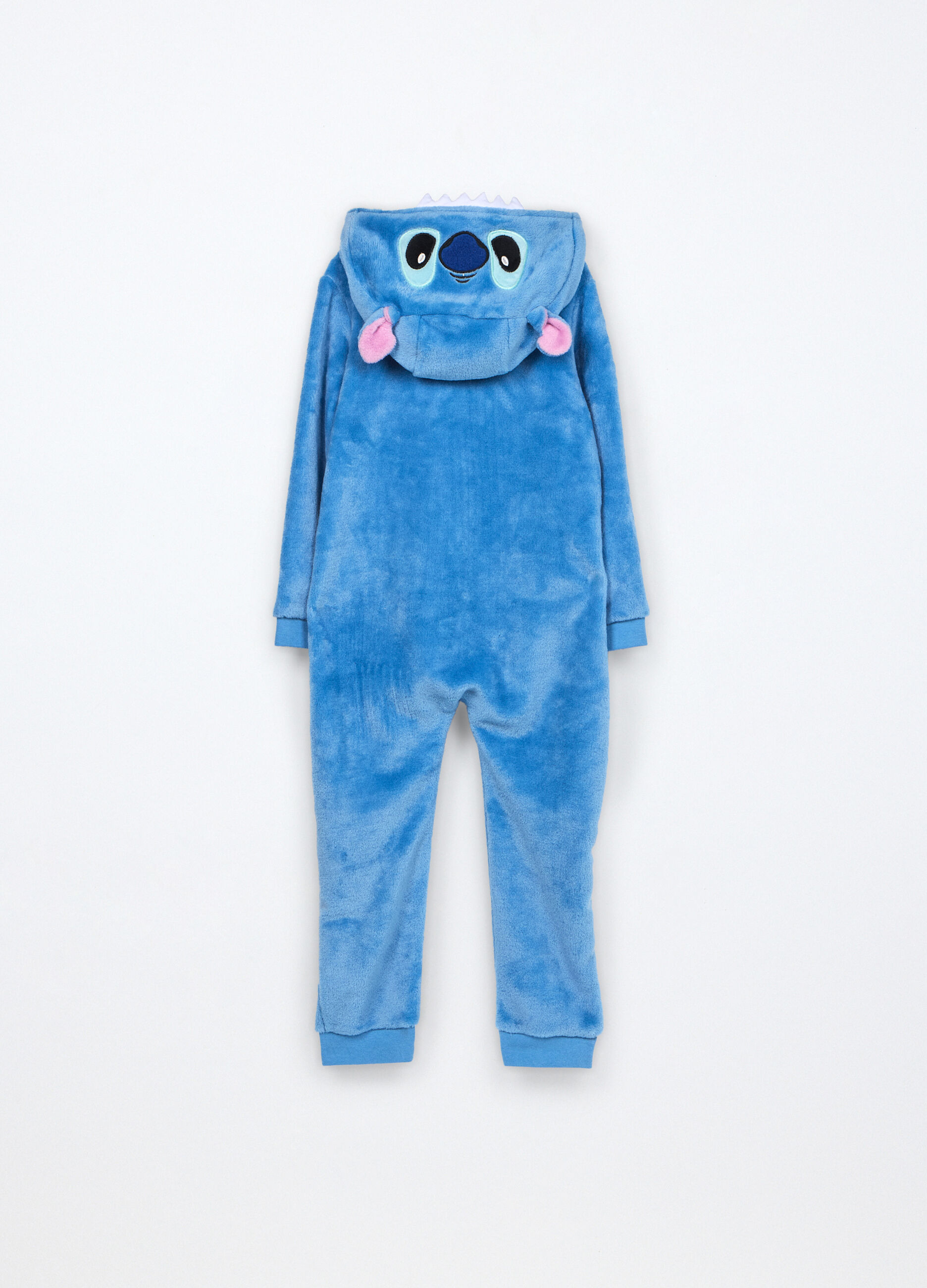 Pigiama intero in coral fleece bambina_1