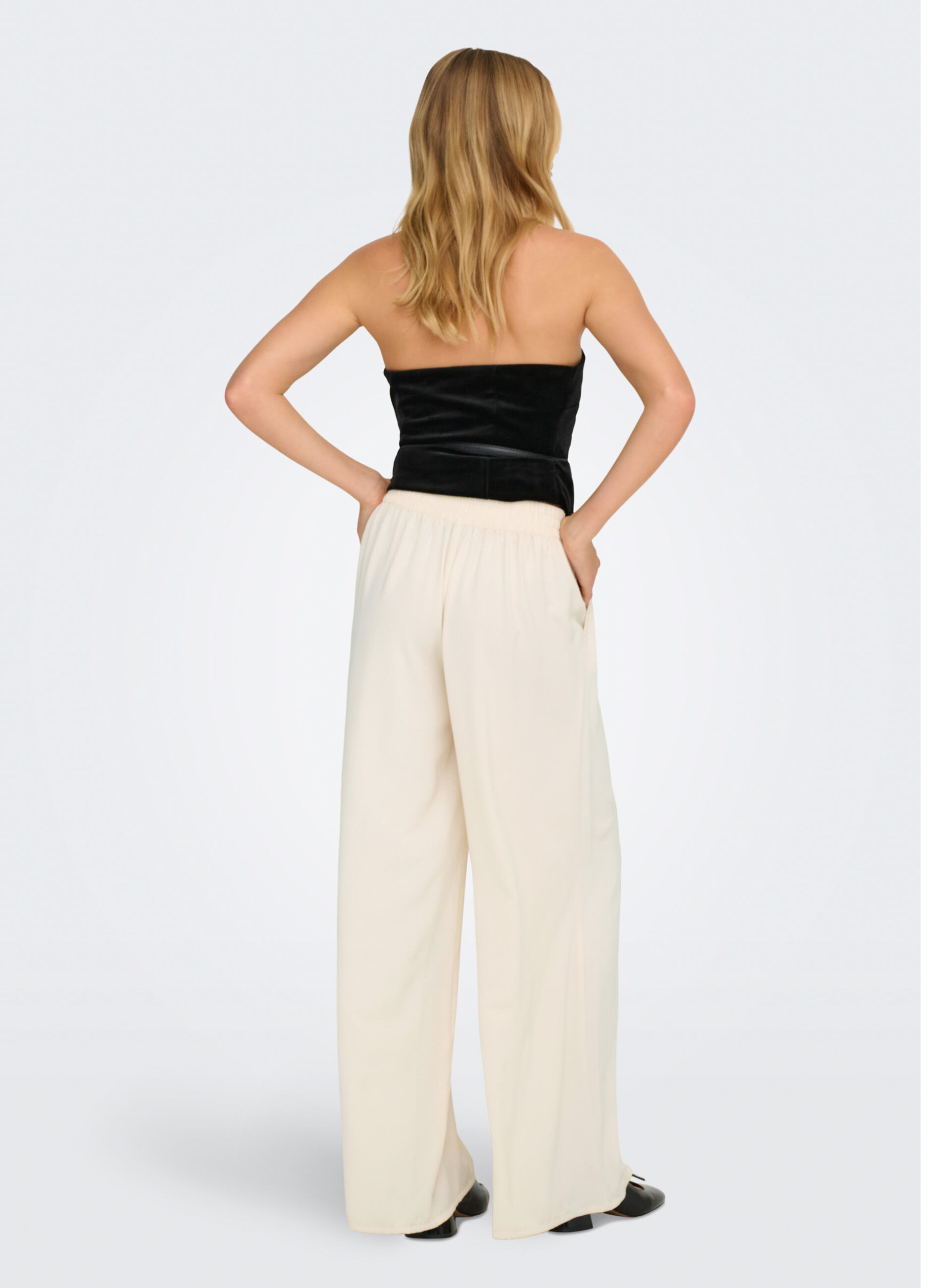 Pantaloni wide leg fit_1