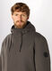 Parka in tessuto tecnico con zip uomo_2