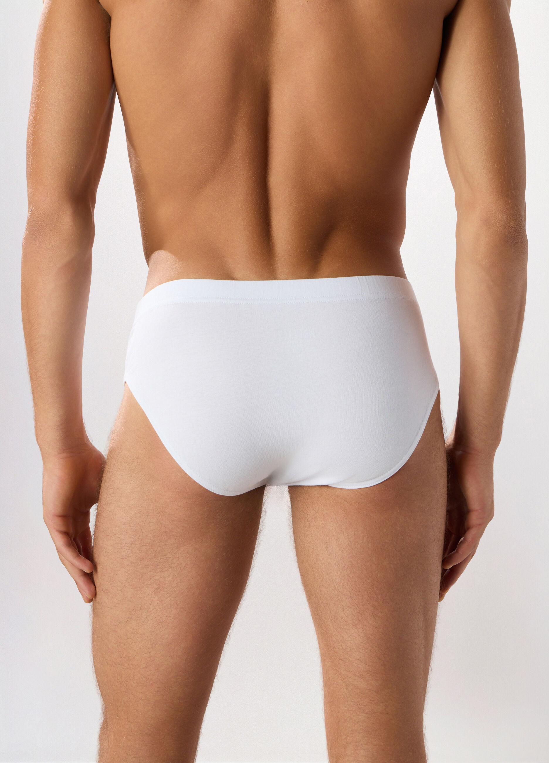 Slip in cotone stretch uomo_1