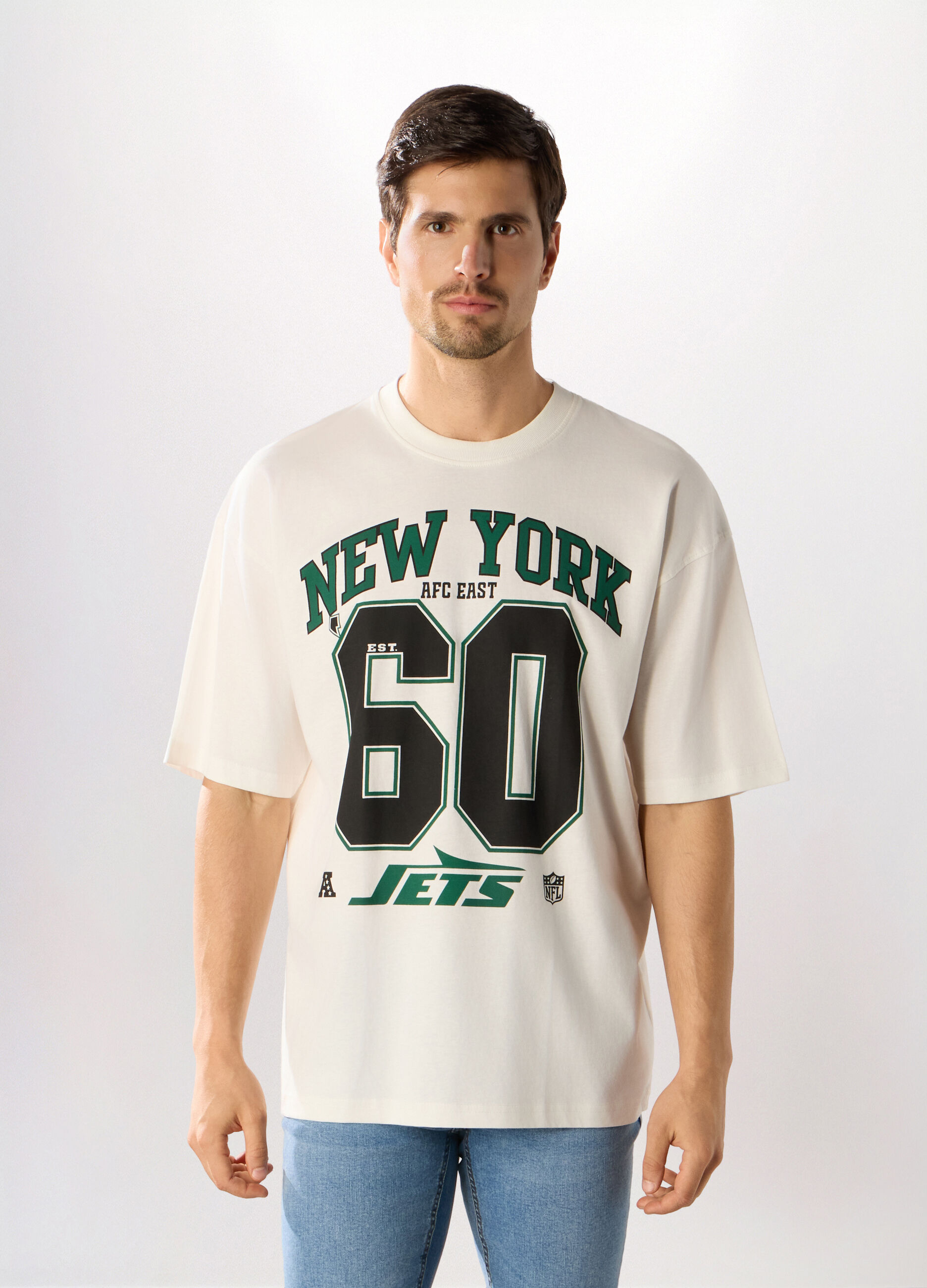 T-shirt girocollo New York Jets uomo_0