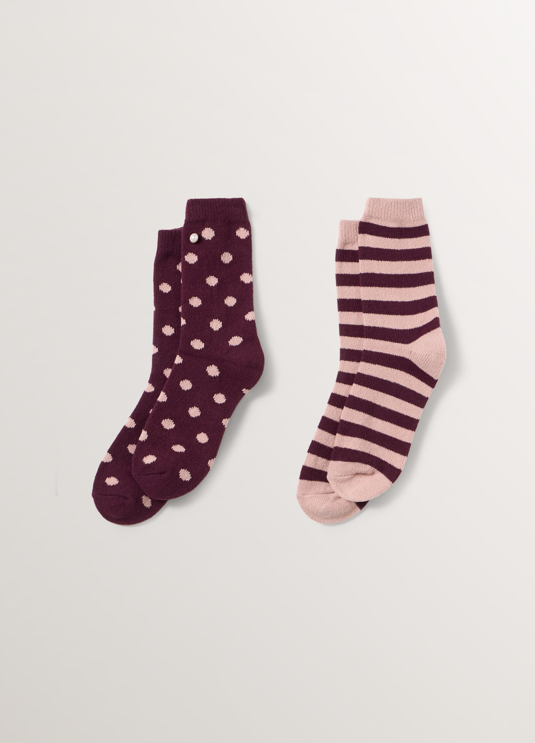 Pack 2 calze lunghe stretch donna_0