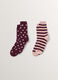 Pack 2 calze lunghe stretch donna_0