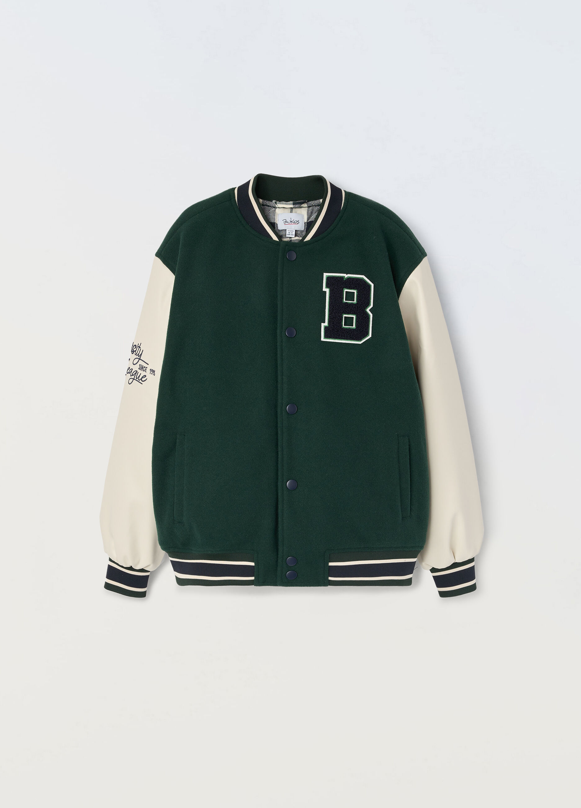 Giacca imbottita varsity ragazzo_0